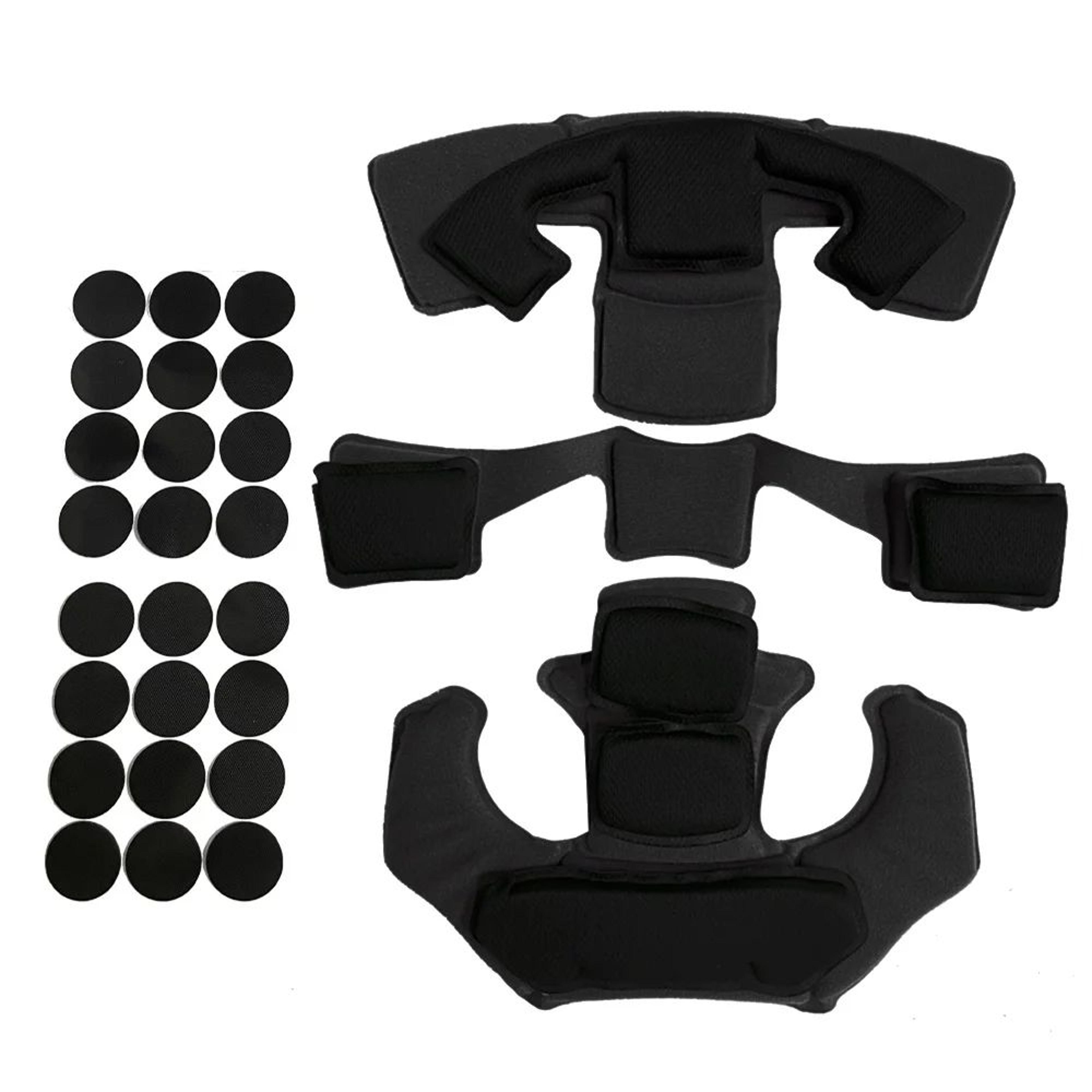 Tactical Helmet Suspension System With Memory Foam Padding For FAST MICH Helmets 11