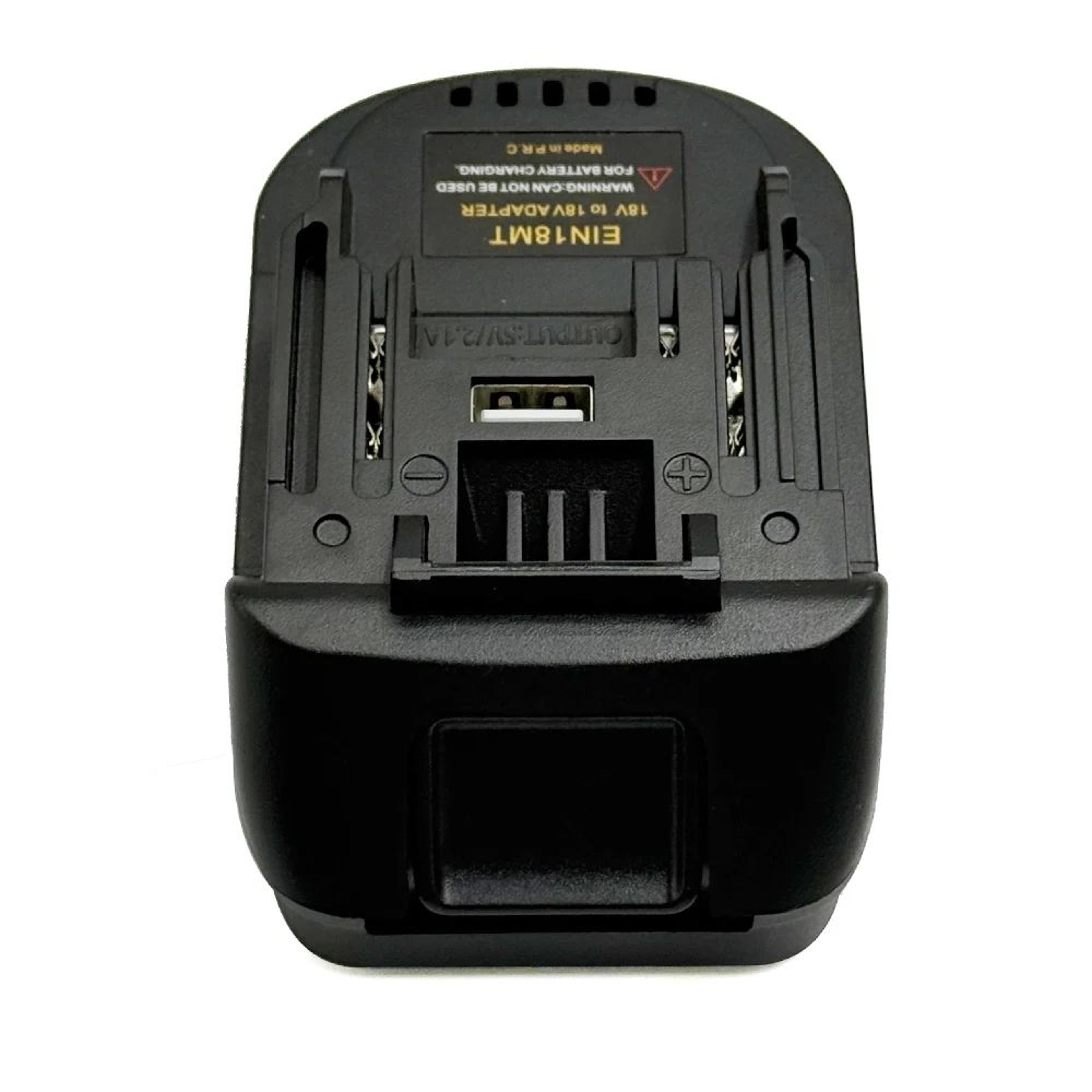 18V Battery Adapter Converter With USB Port For Cordless Power Tools 5