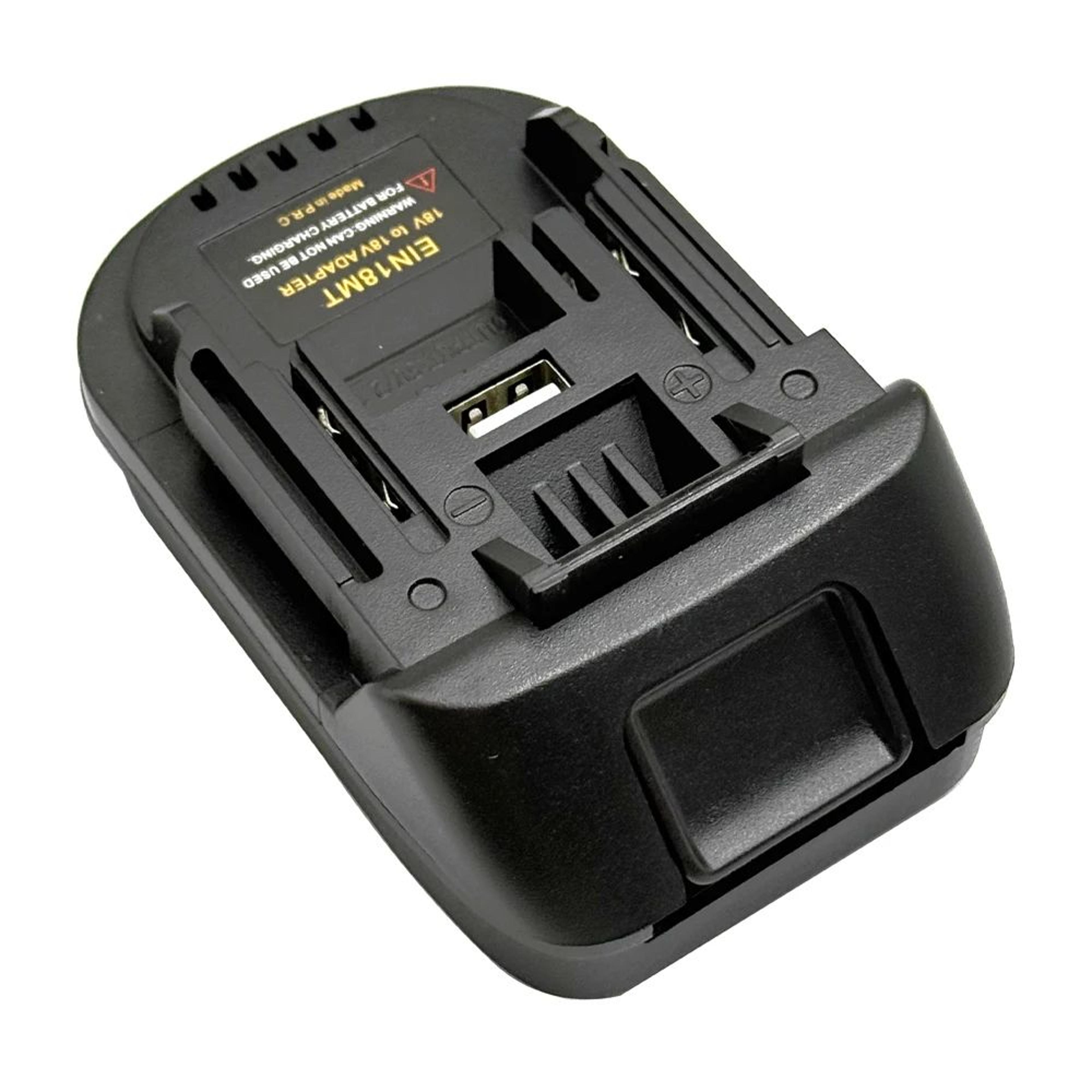 18V Battery Adapter Converter With USB Port For Cordless Power Tools 4