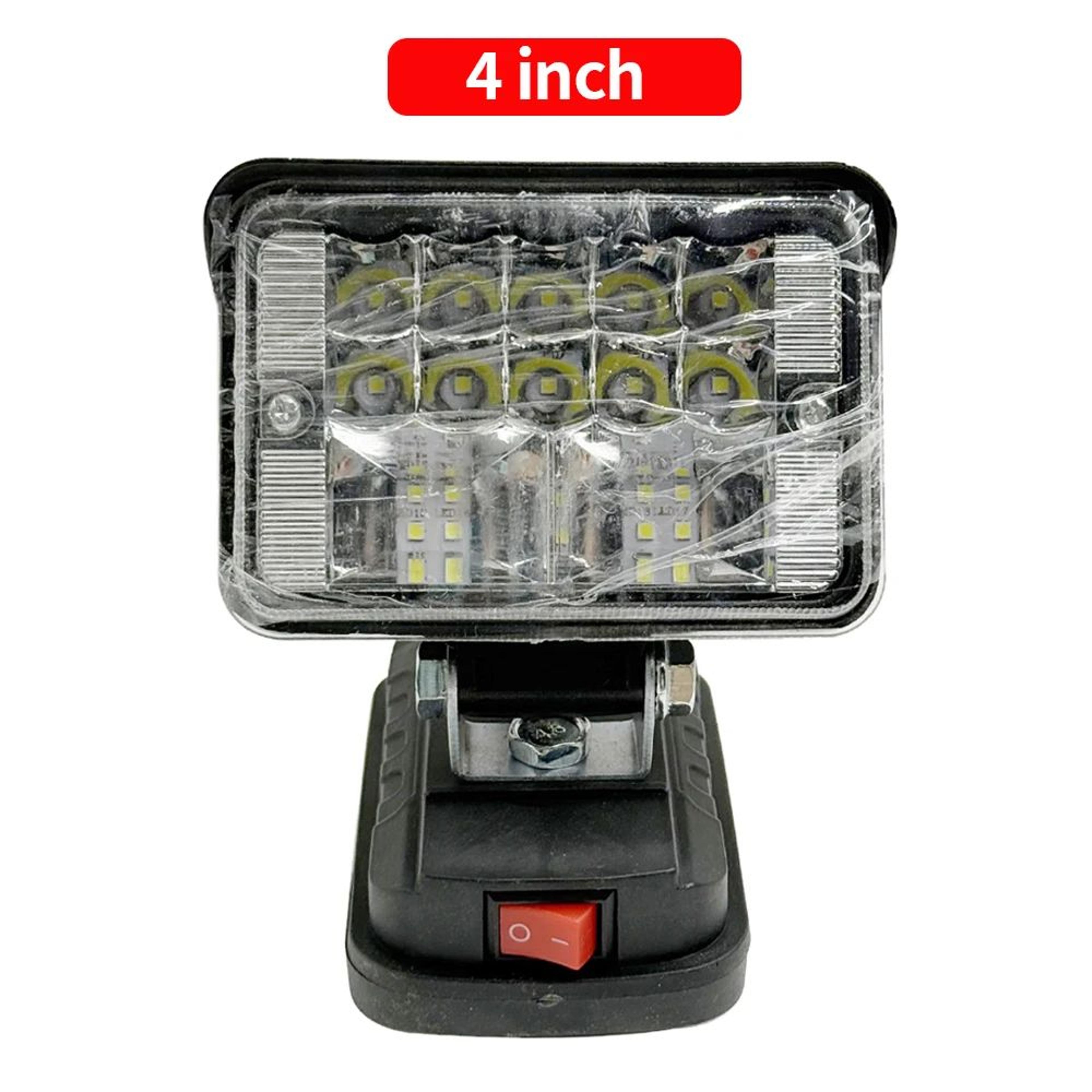 18V Cordless LED Work Light Spotlight With Dual USB Ports For Outdoor And Emergency Use 6
