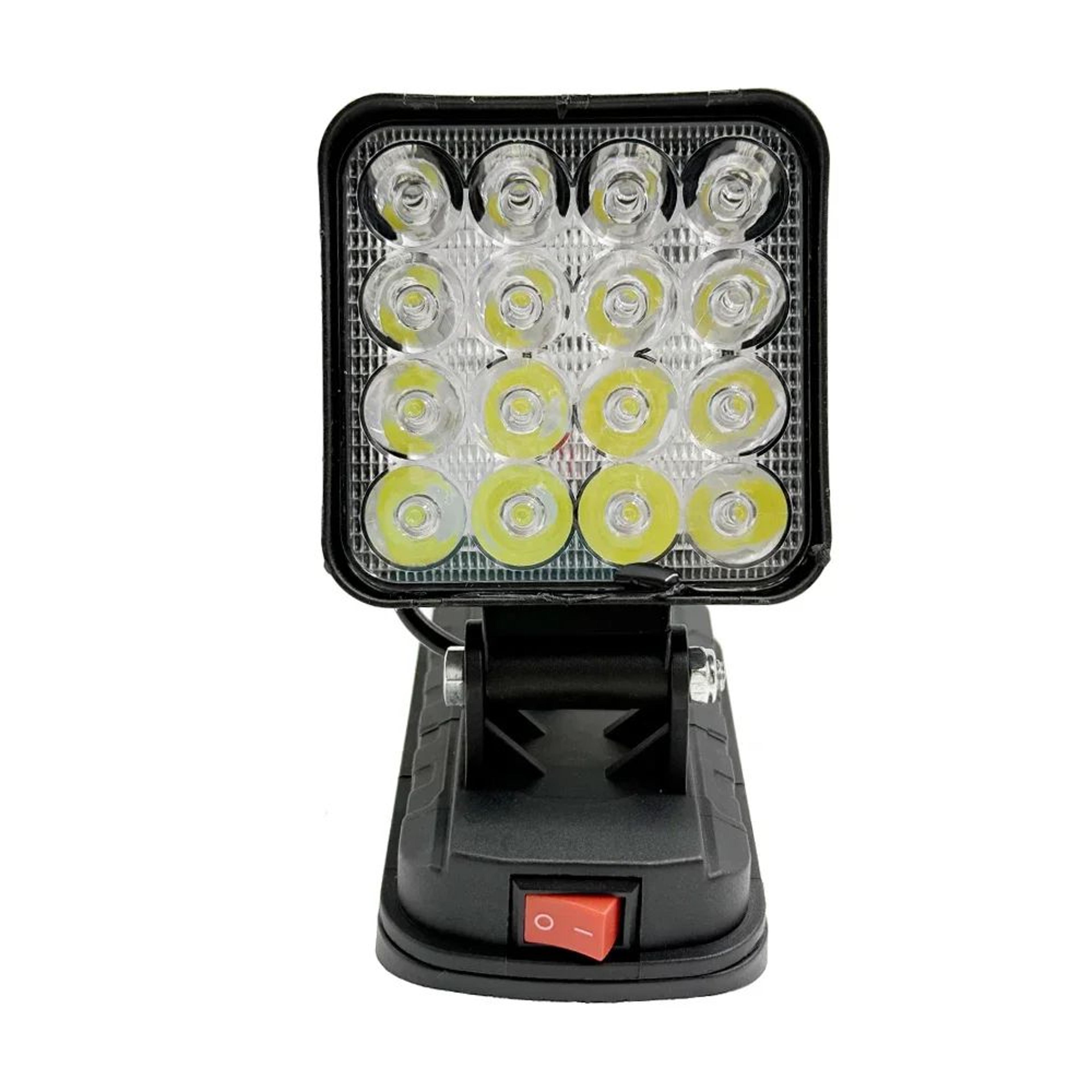 18V Cordless LED Work Light Flashlight For Camping And Emergency Lighting 4