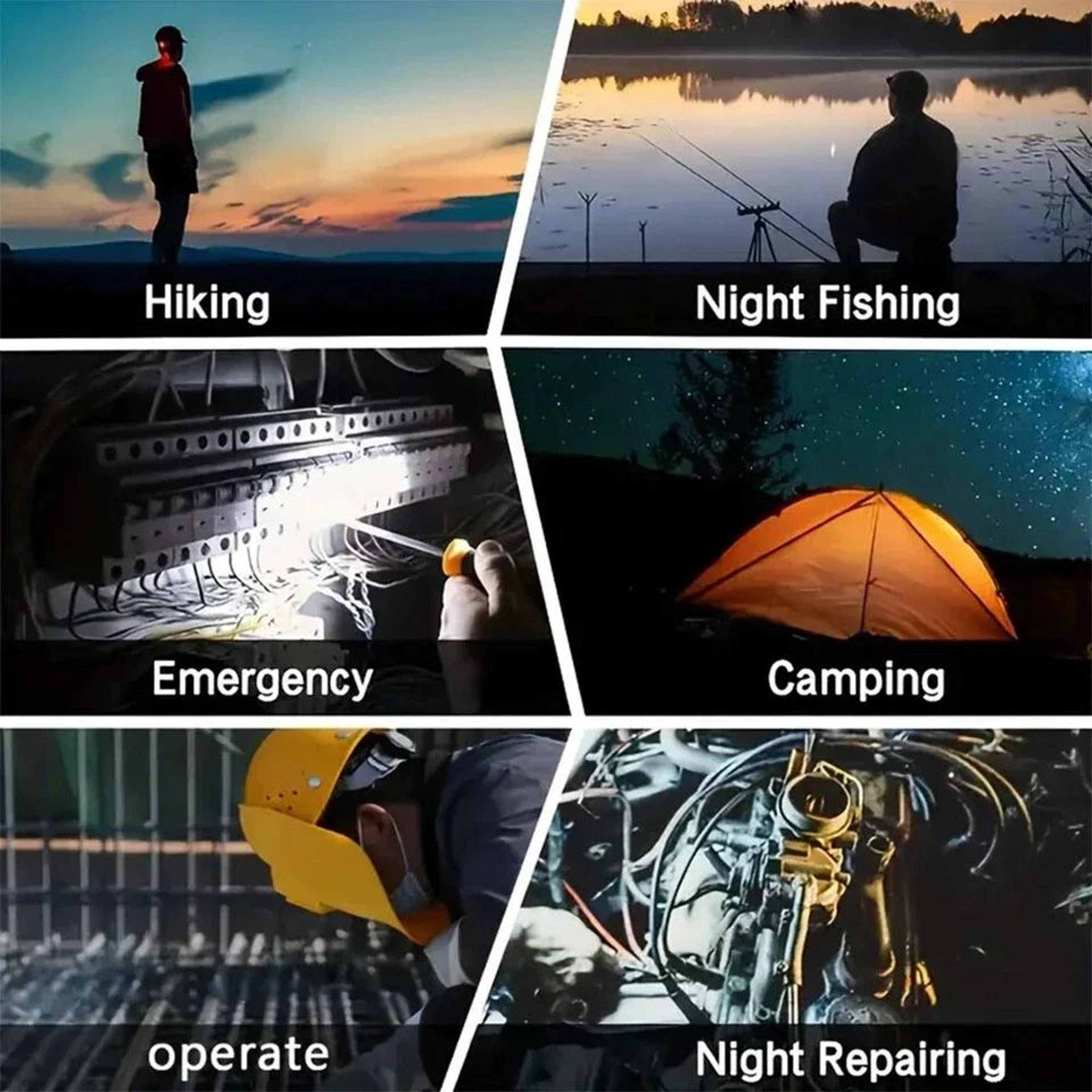18V Cordless LED Work Light Flashlight For Camping And Emergency Lighting 2