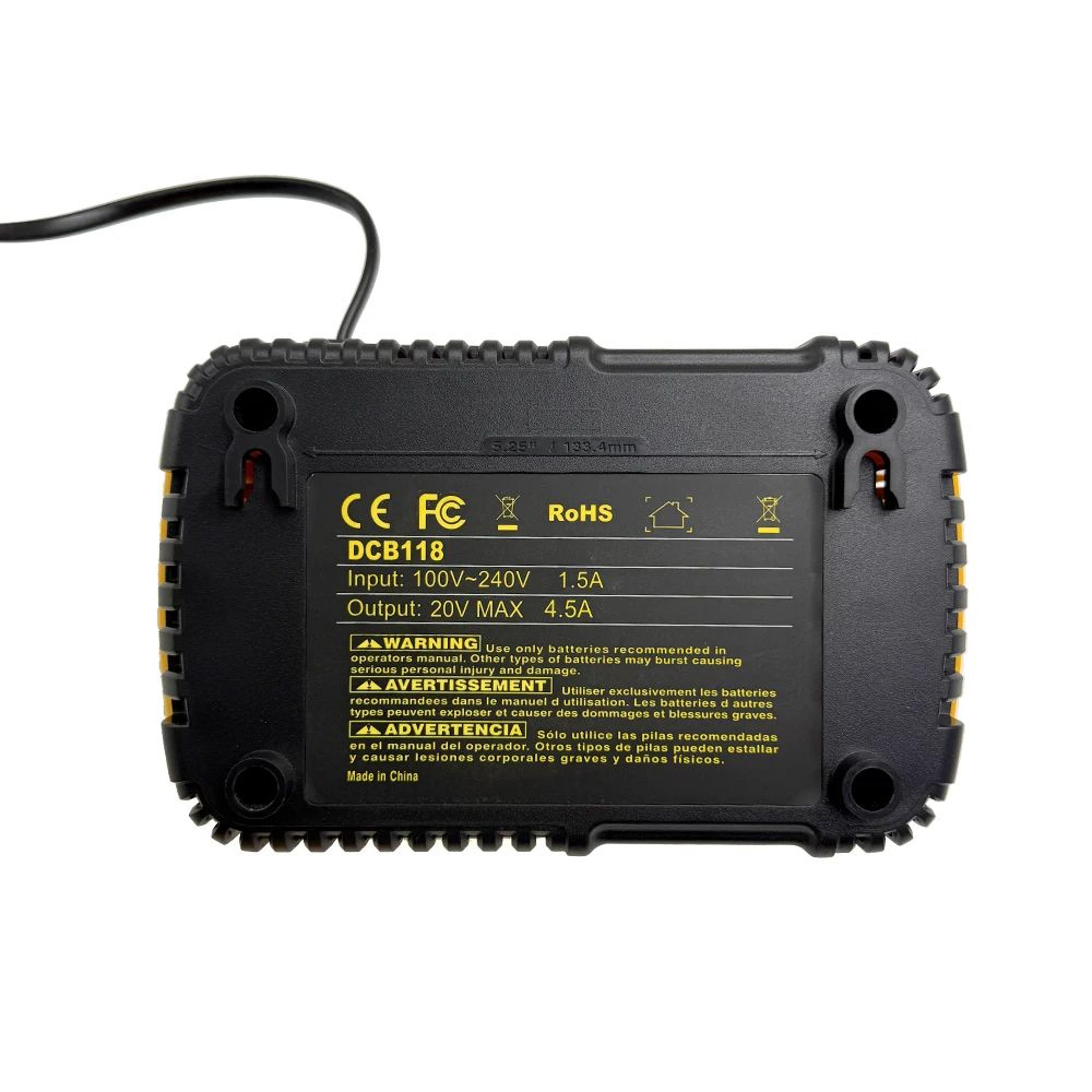 45A Fast Lithium Battery Charger For 12V To 20V MAX Power Tool Batteries 5