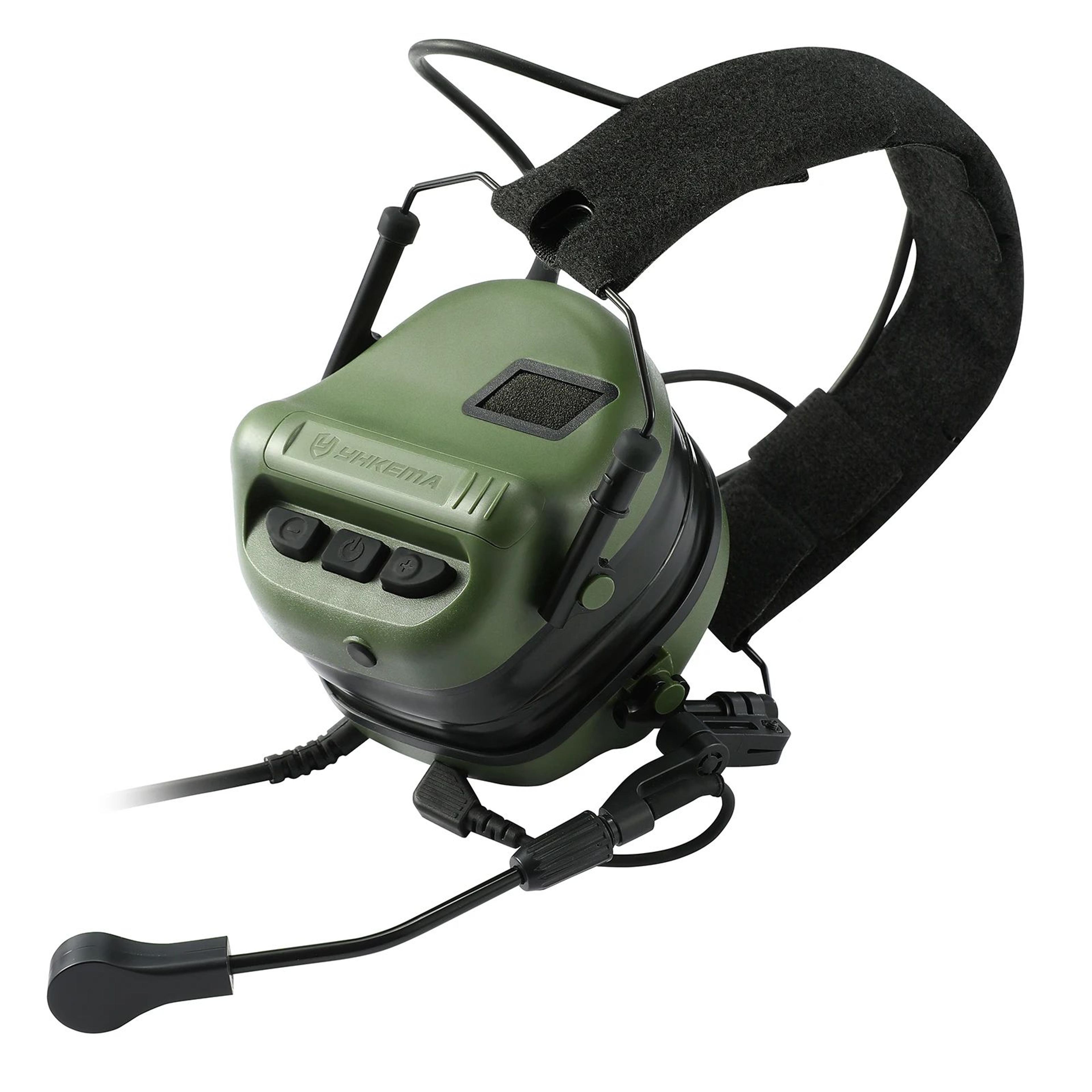 E70 Tactical Electronic Noise Reduction Headset With PTT Adapter For Shooting And Communication 4