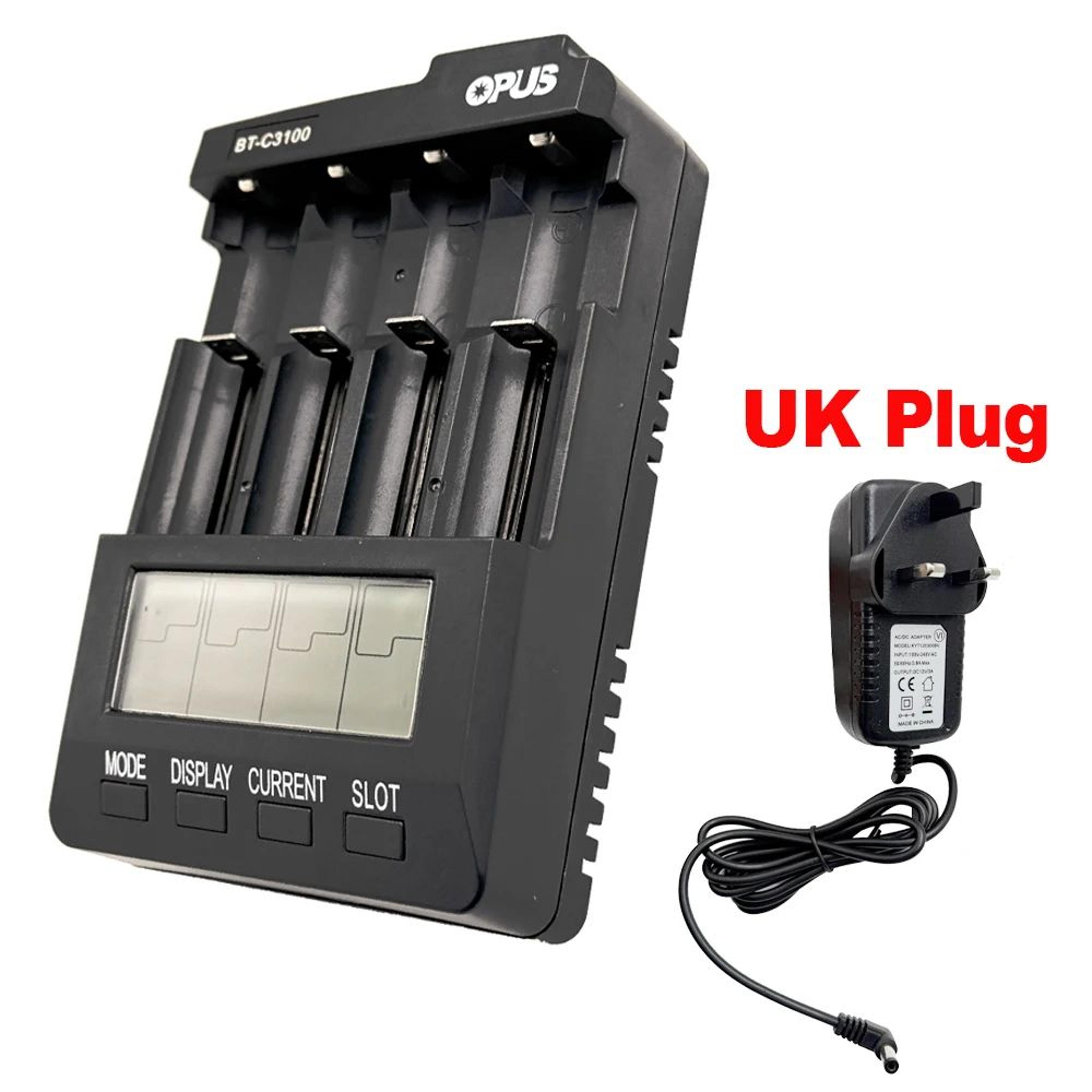 Universal Smart Battery Charger With LCD Display For AA AAA 18650 Rechargeable Batteries 6