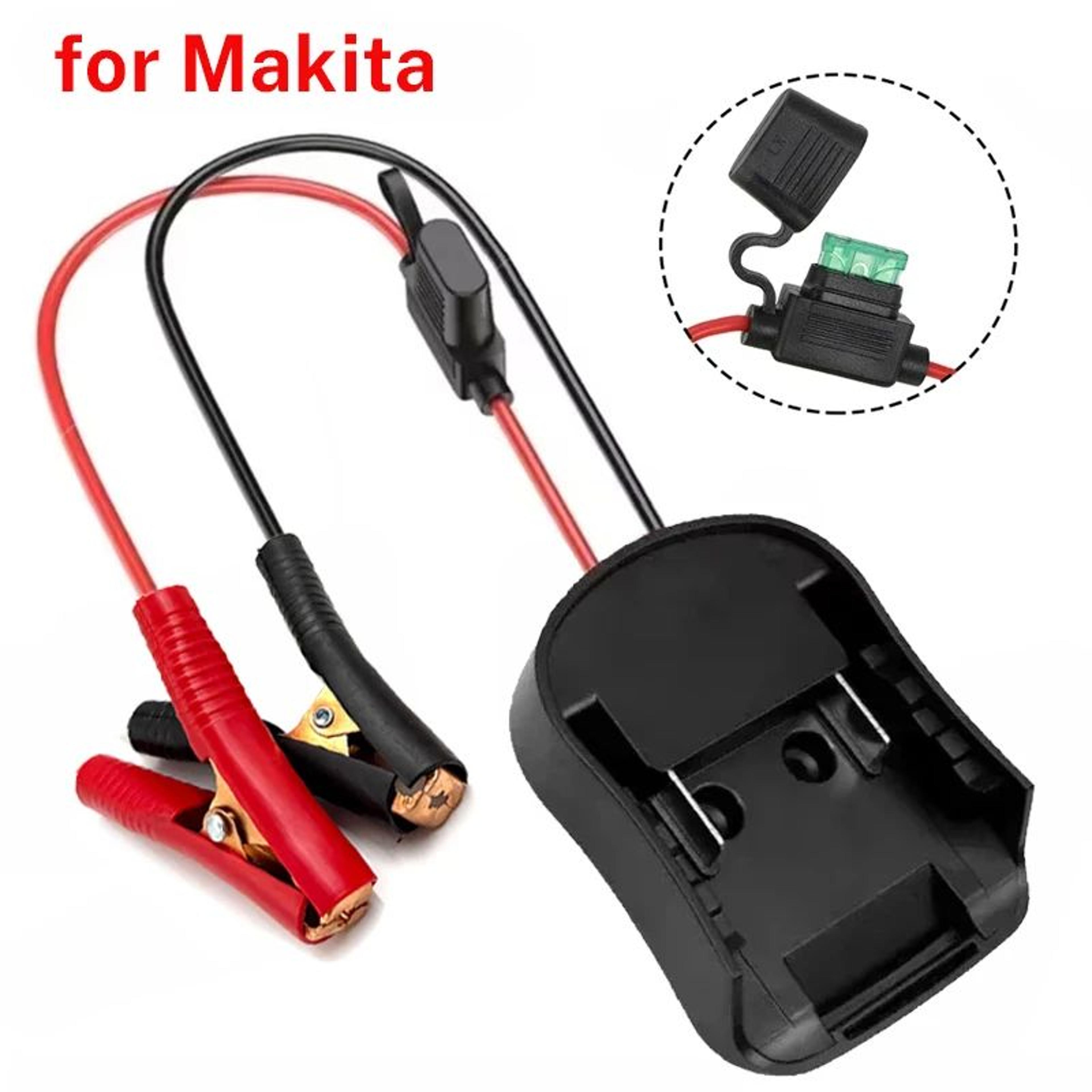 18V Battery Jump Starter Adapter With 30A Fuse For Emergency Car Power 4