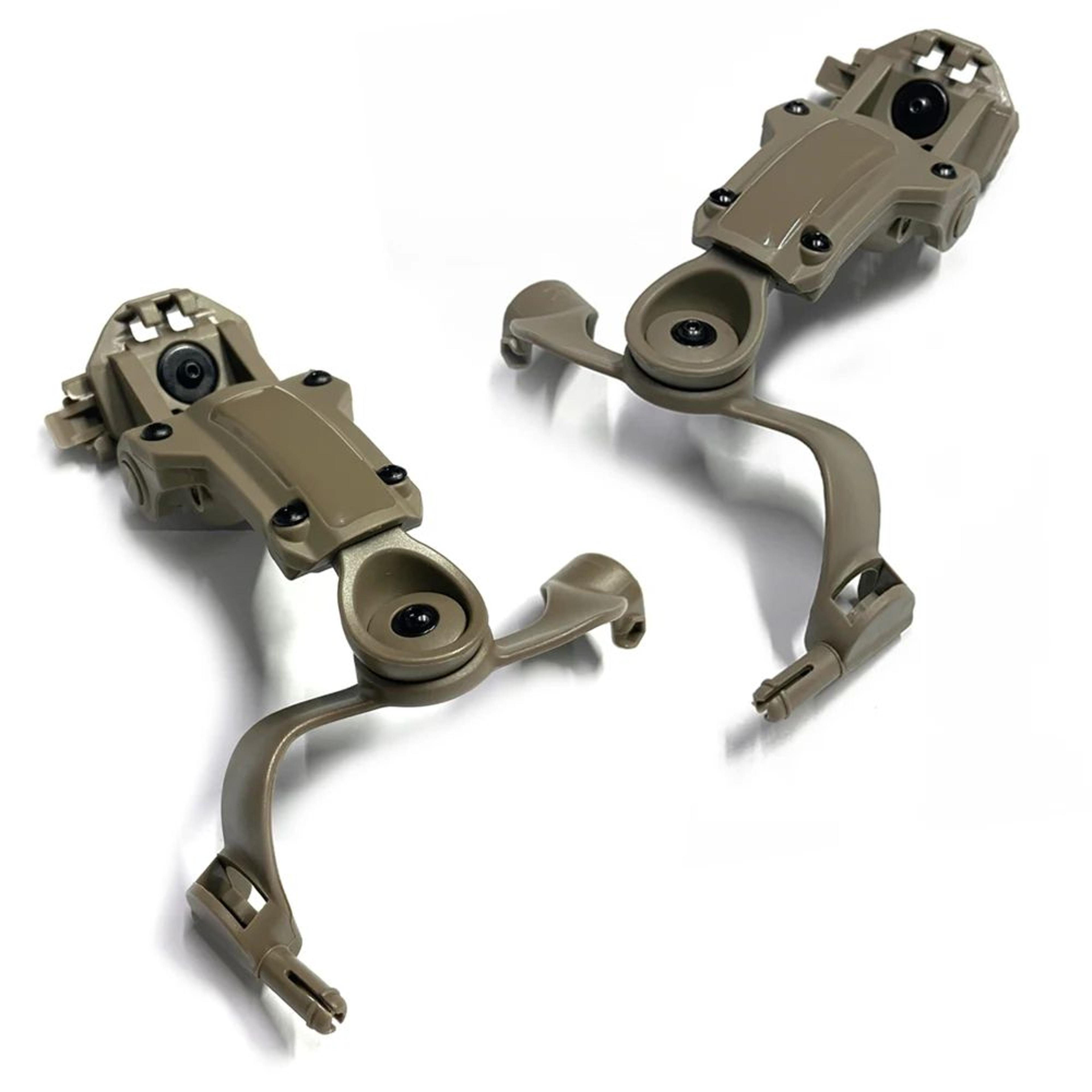 Tactical Helmet Rail Mount Adapter For Headset ARC And MLOK Systems 4