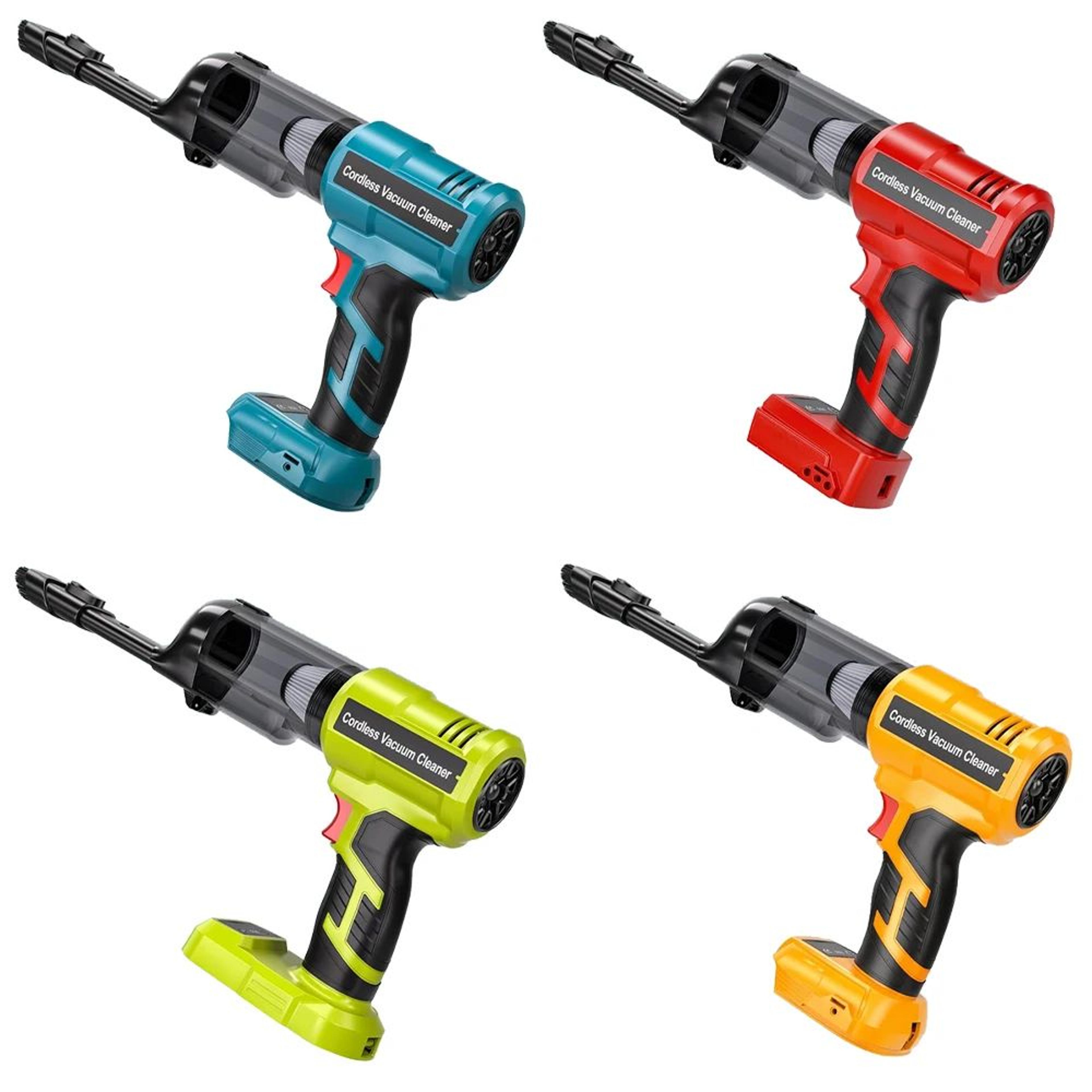 cordless handheld vacuum cleaner for 18v batteries - portable pet hair and home cleaning