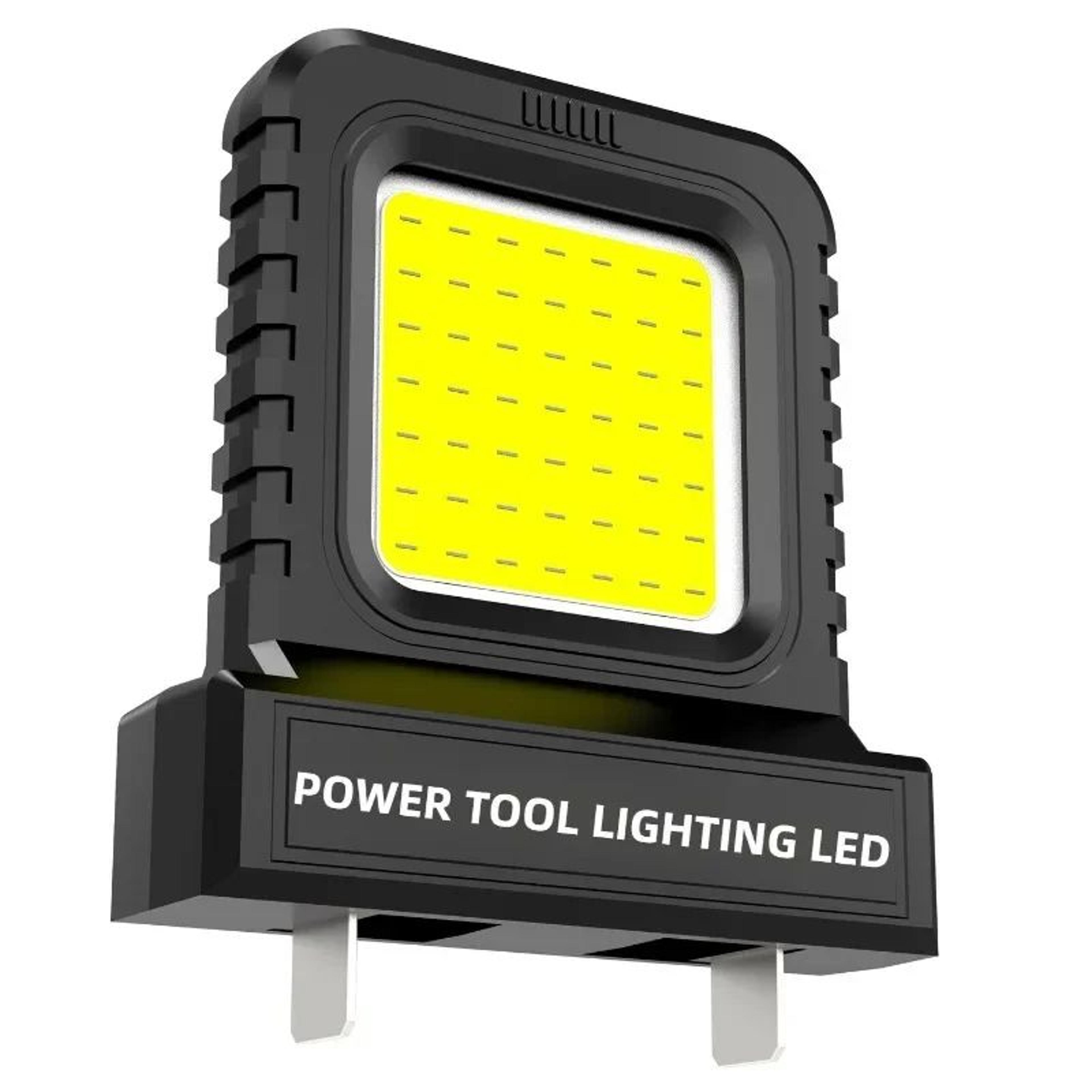 18V Cordless LED Work Light Portable 468 Inch Camping Floodlight 6