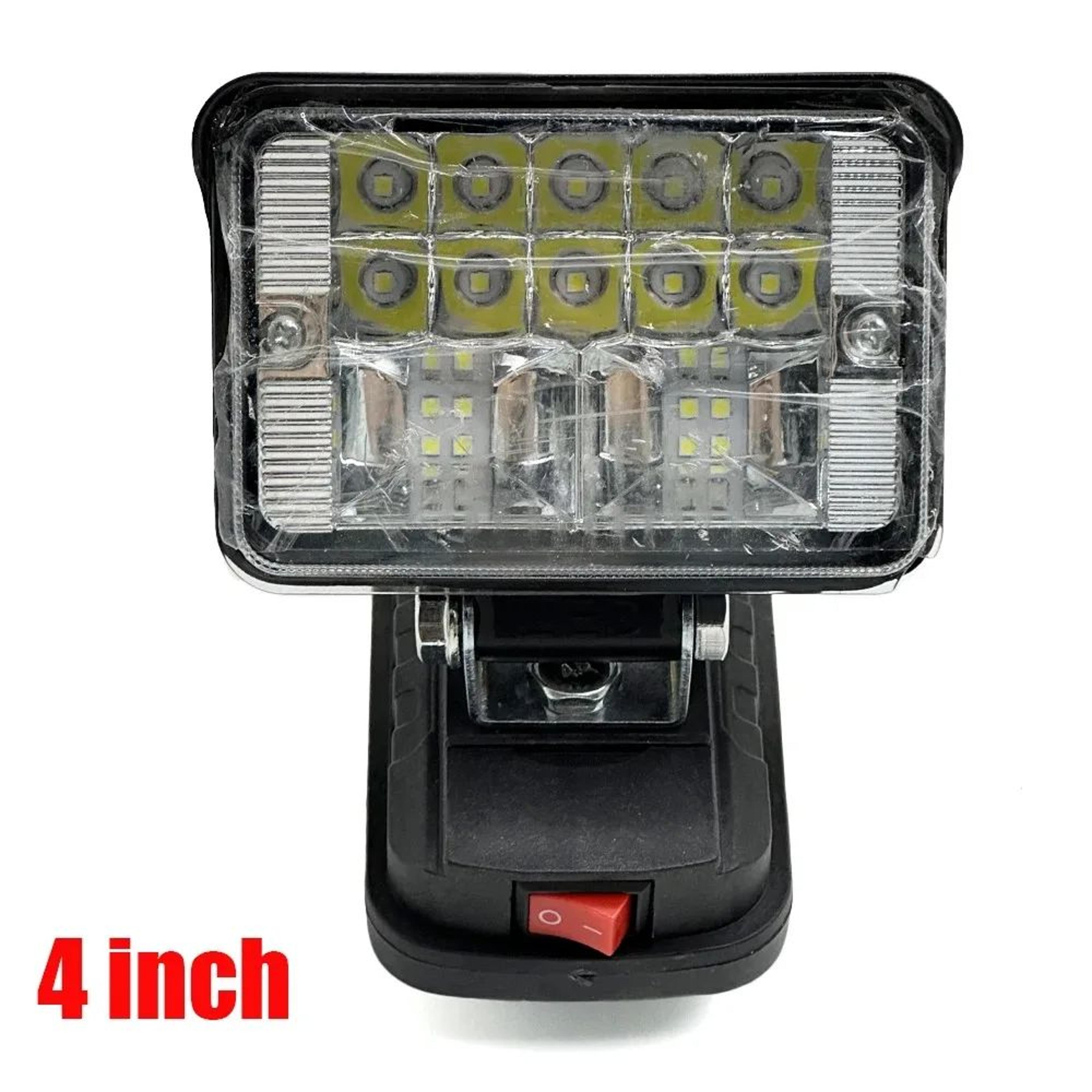 18V Cordless LED Work Light Portable 468 Inch Camping Floodlight 7