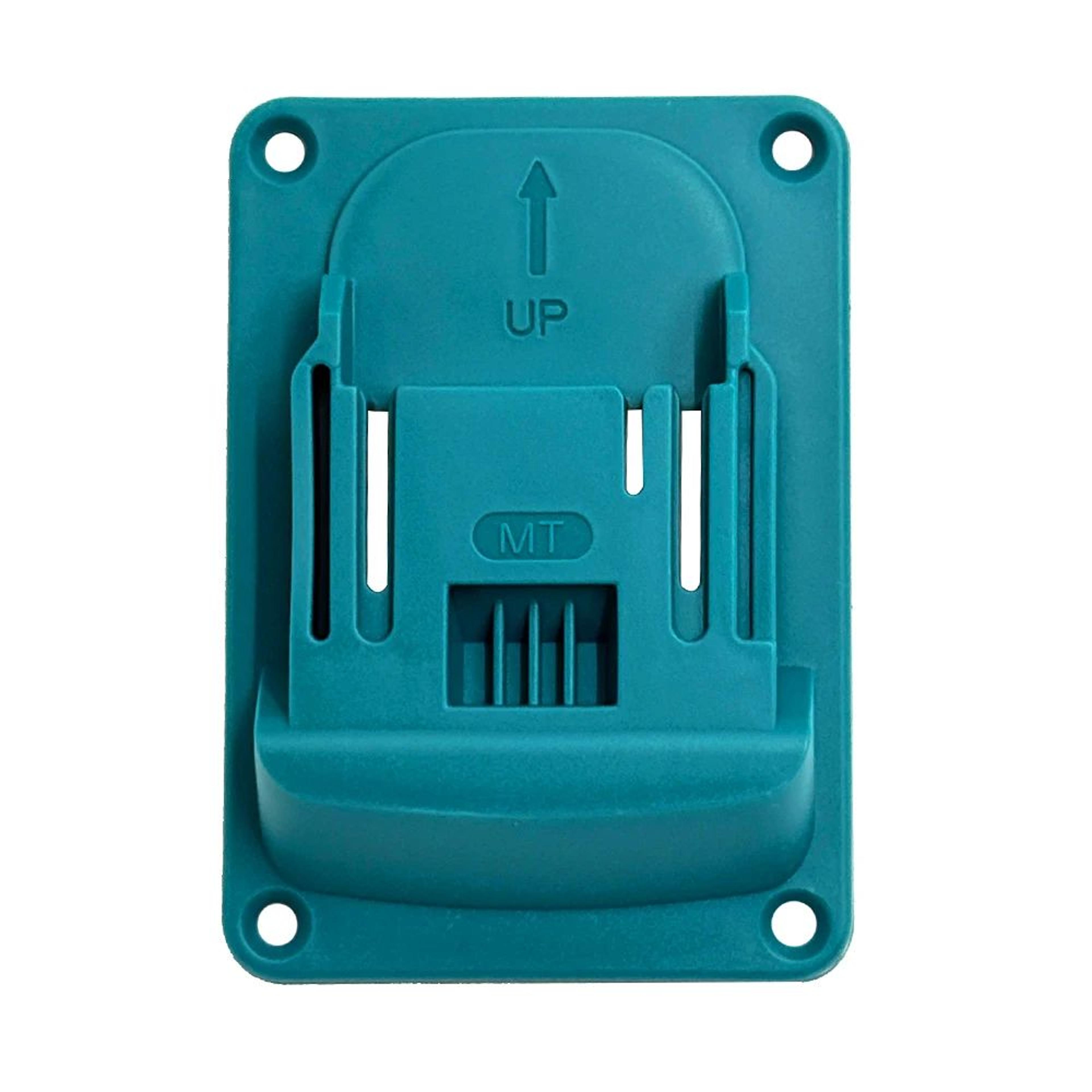 Wall Mount Power Tool Holder And Battery Storage Bracket For Organized Workshops 3