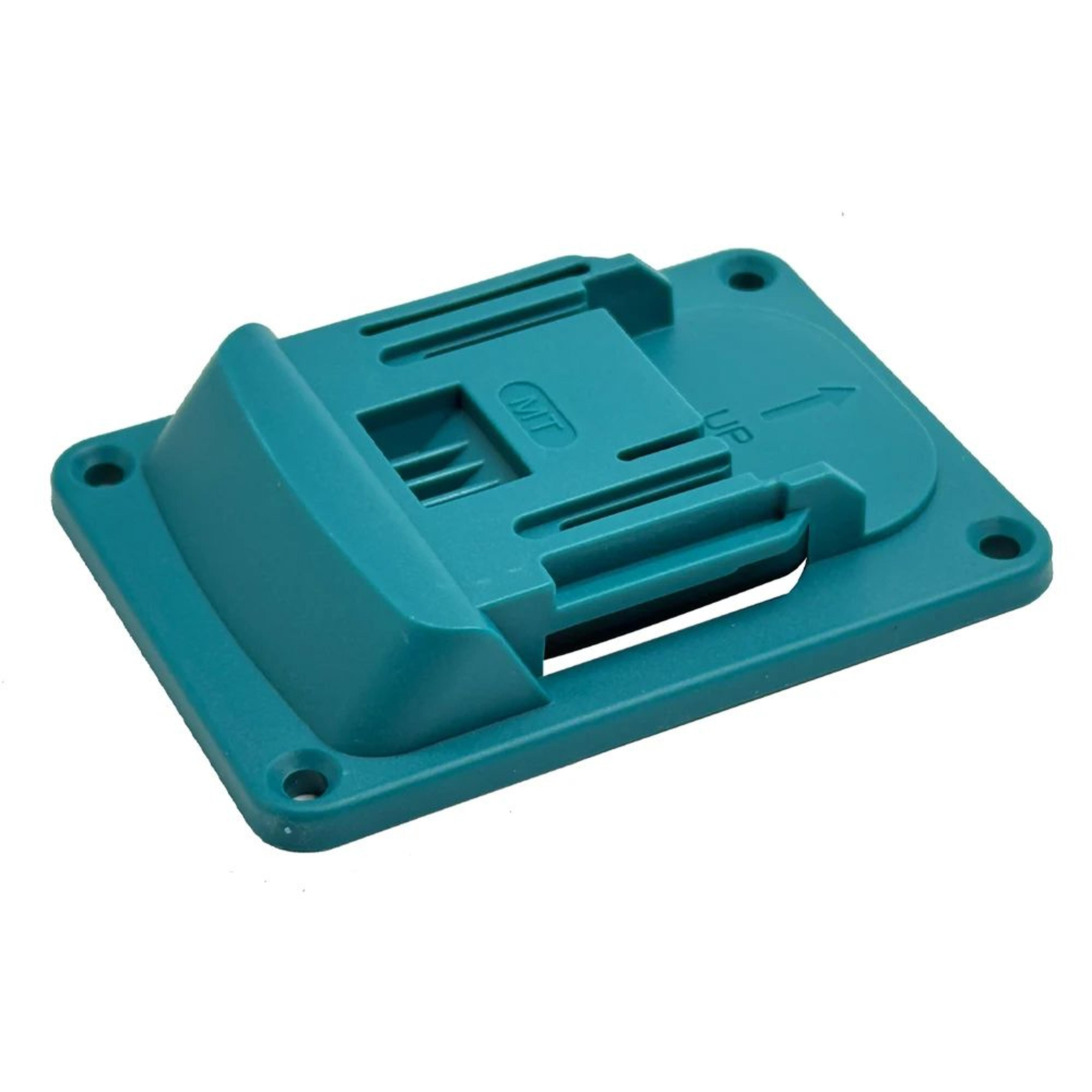 Wall Mount Power Tool Holder And Battery Storage Bracket For Organized Workshops 4