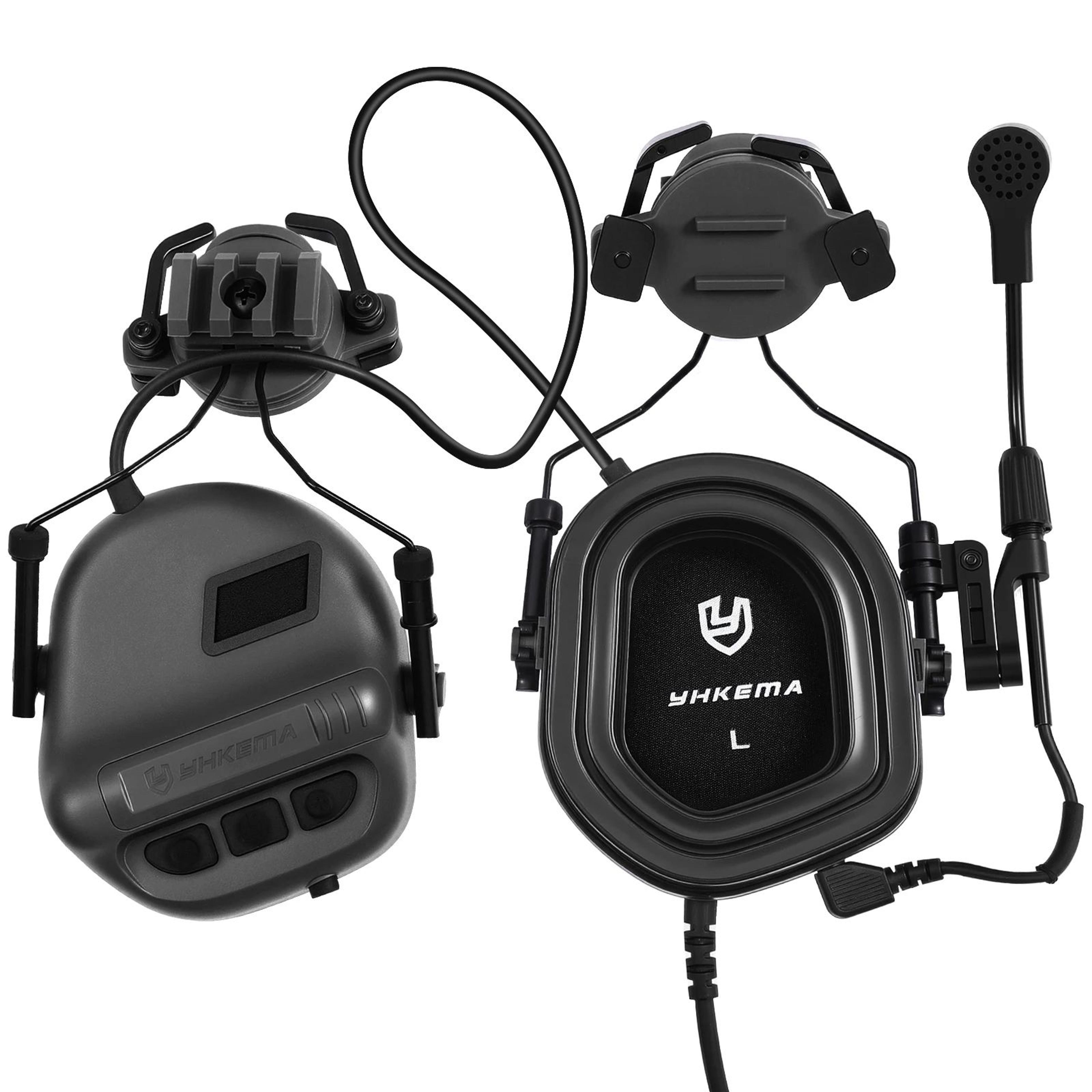 E80 Tactical Electronic Shooting Earmuffs With Active Noise Reduction And Sound Amplification 6