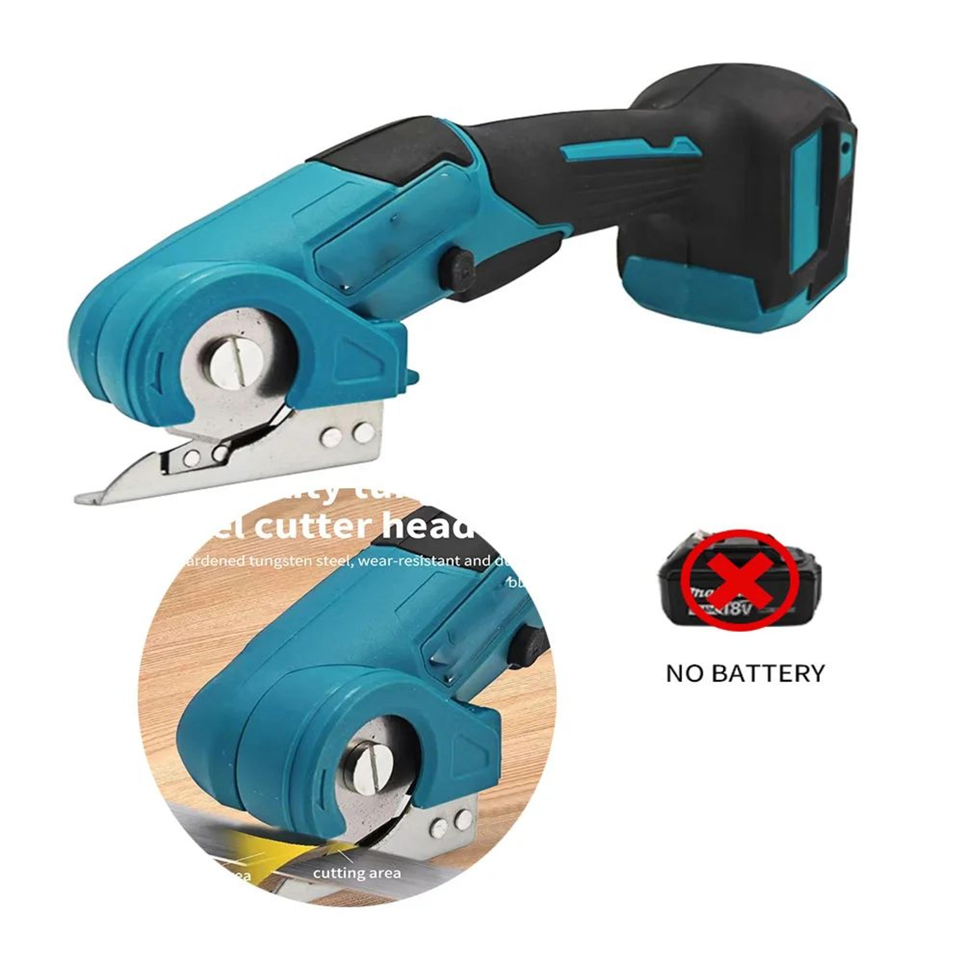 Cordless Electric Fabric Scissors Rechargeable Power Cutter For Leather And Crafts 5