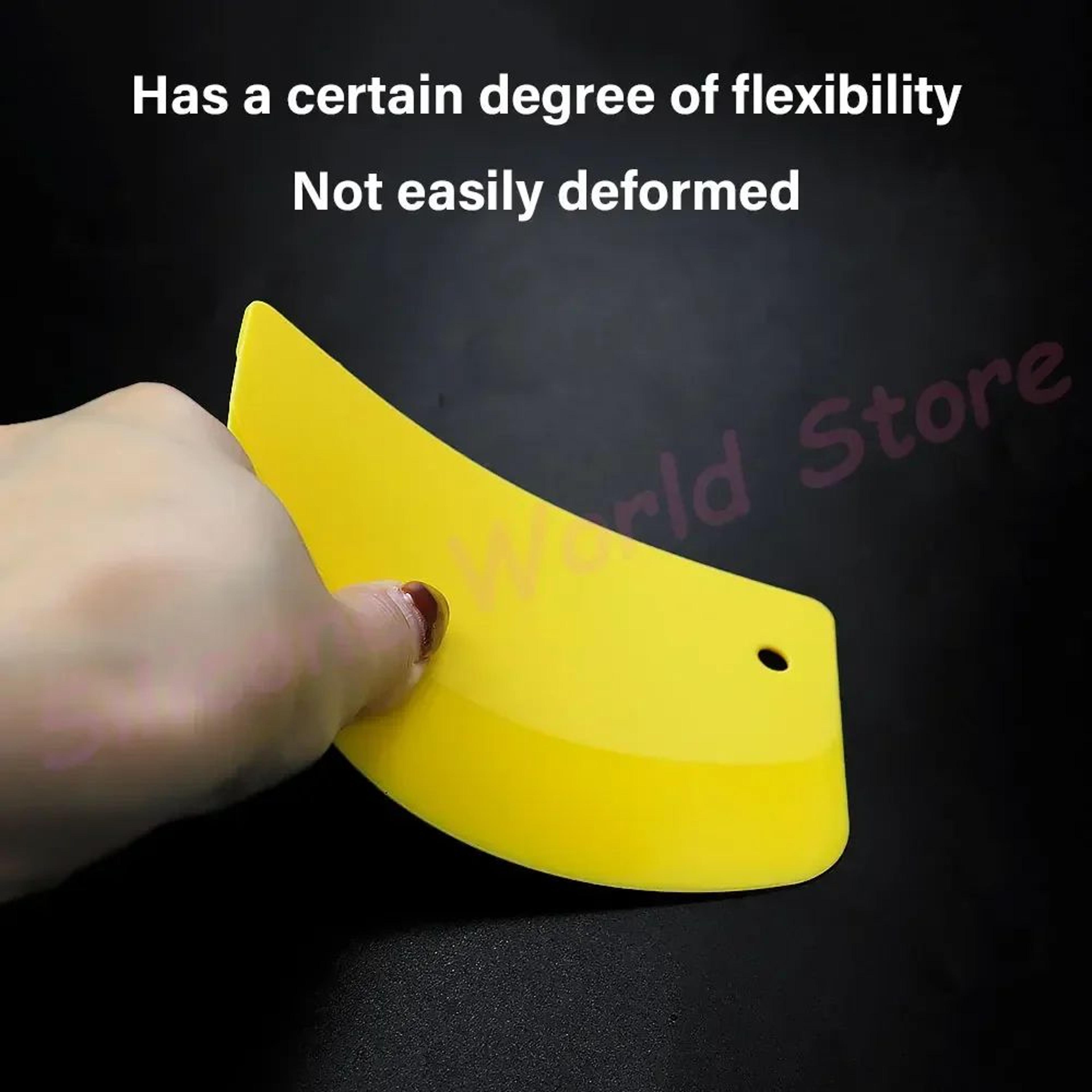 Colorful Plastic Dough Scraper And Cake Smoothing Tool 5