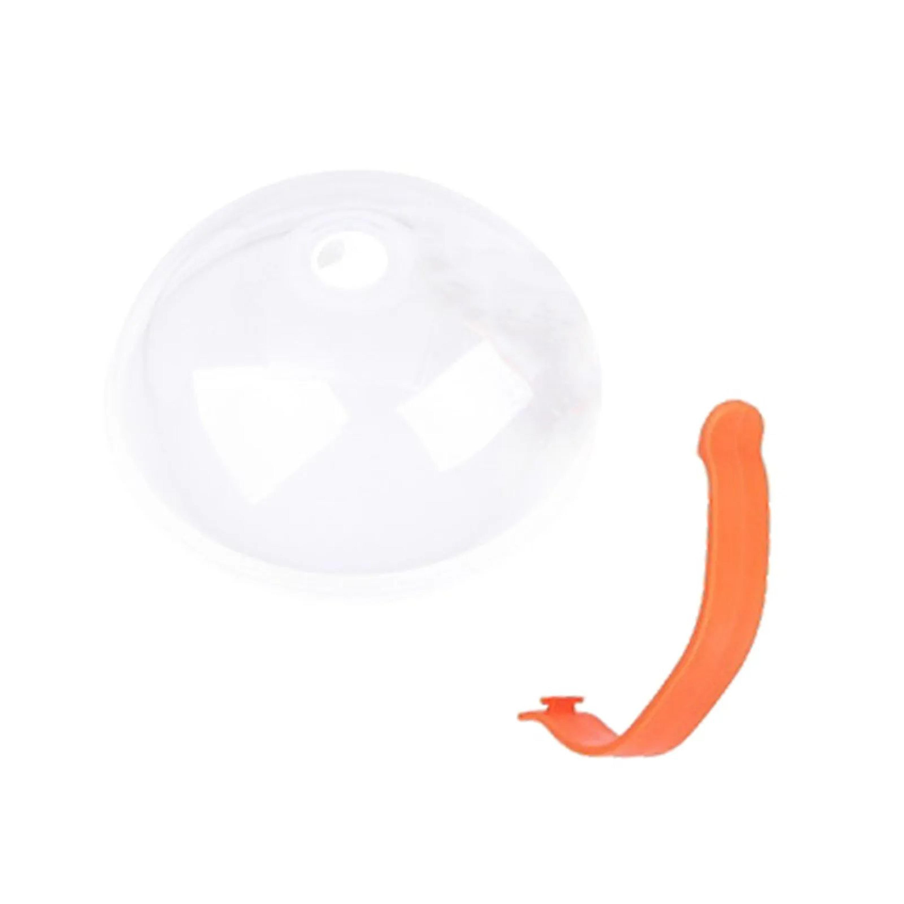 Vented Microwave Food Cover Clear Heat Resistant Splatter Protector 2