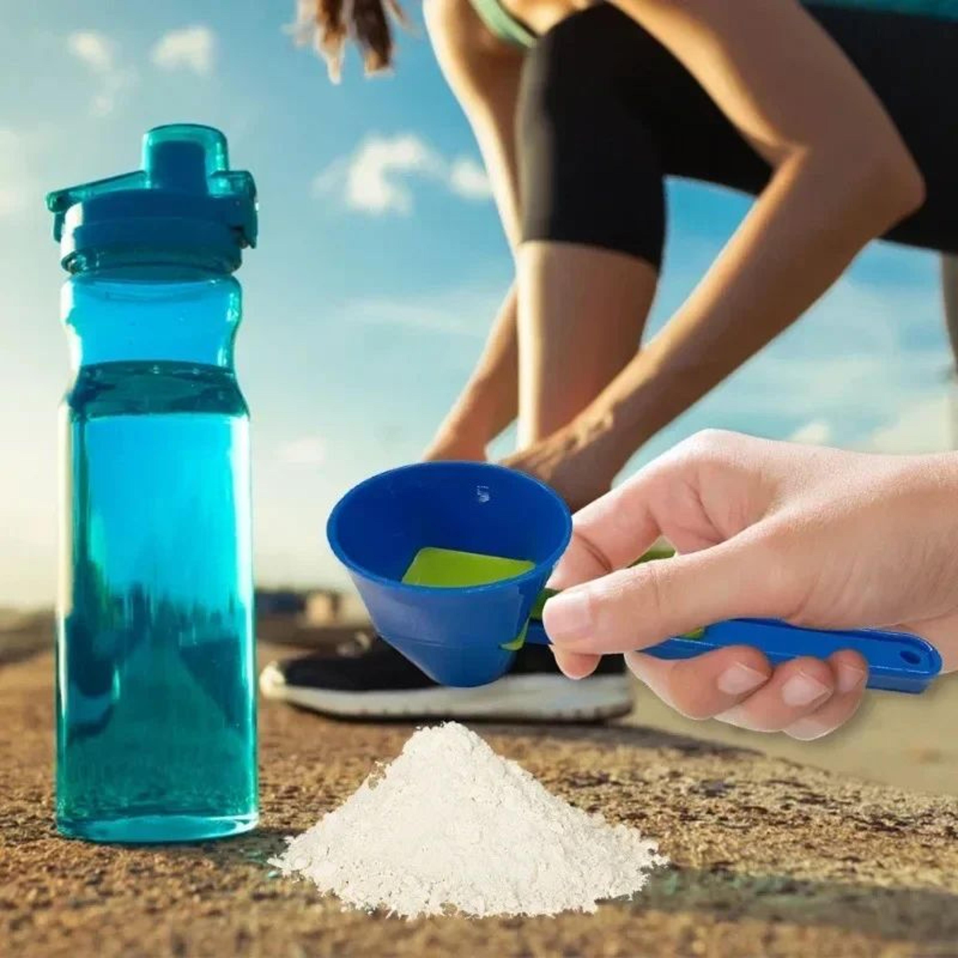 Mess Free Protein Powder Scoop With Sliding Funnel 4