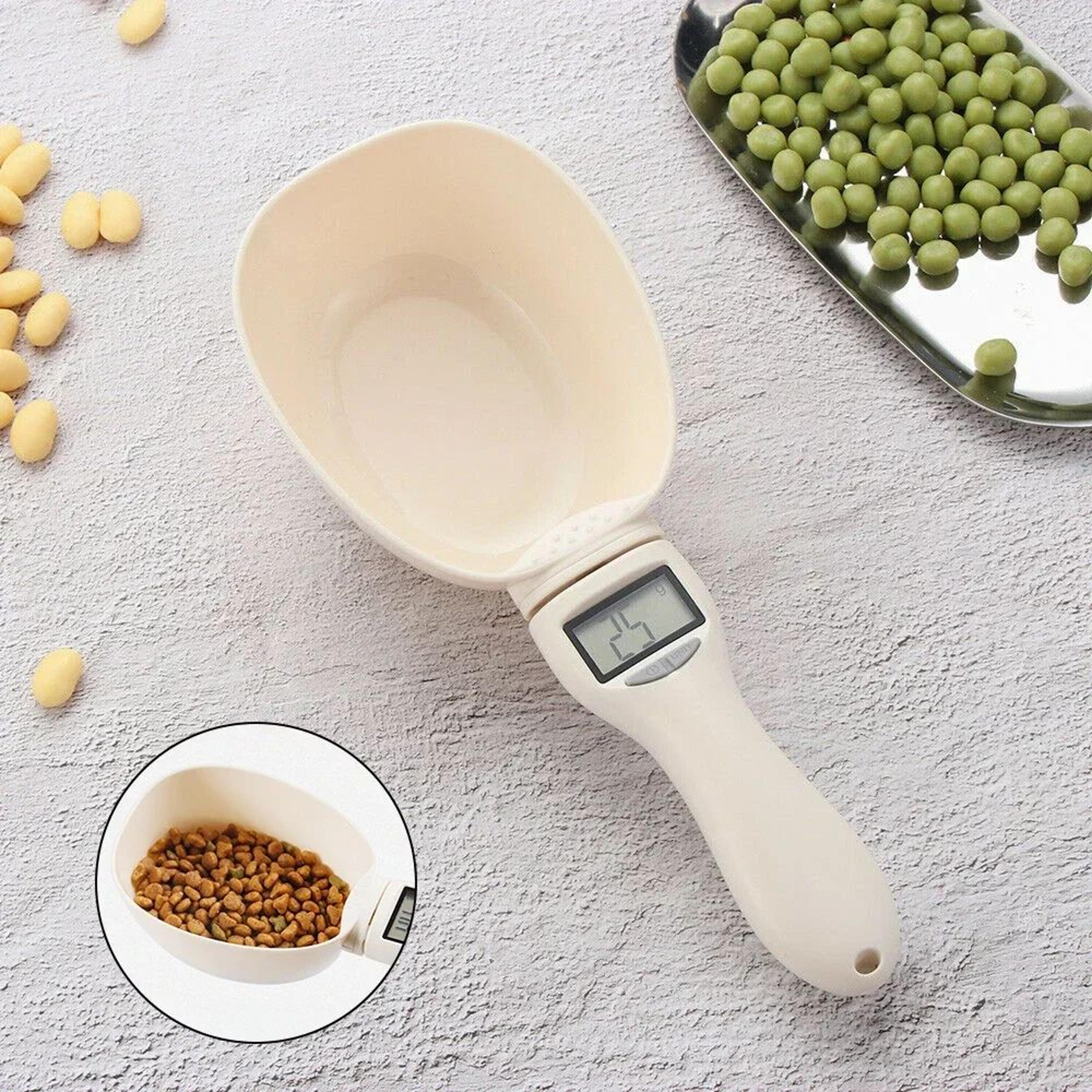 800g digital kitchen scale with removable bowl for precise food measuring