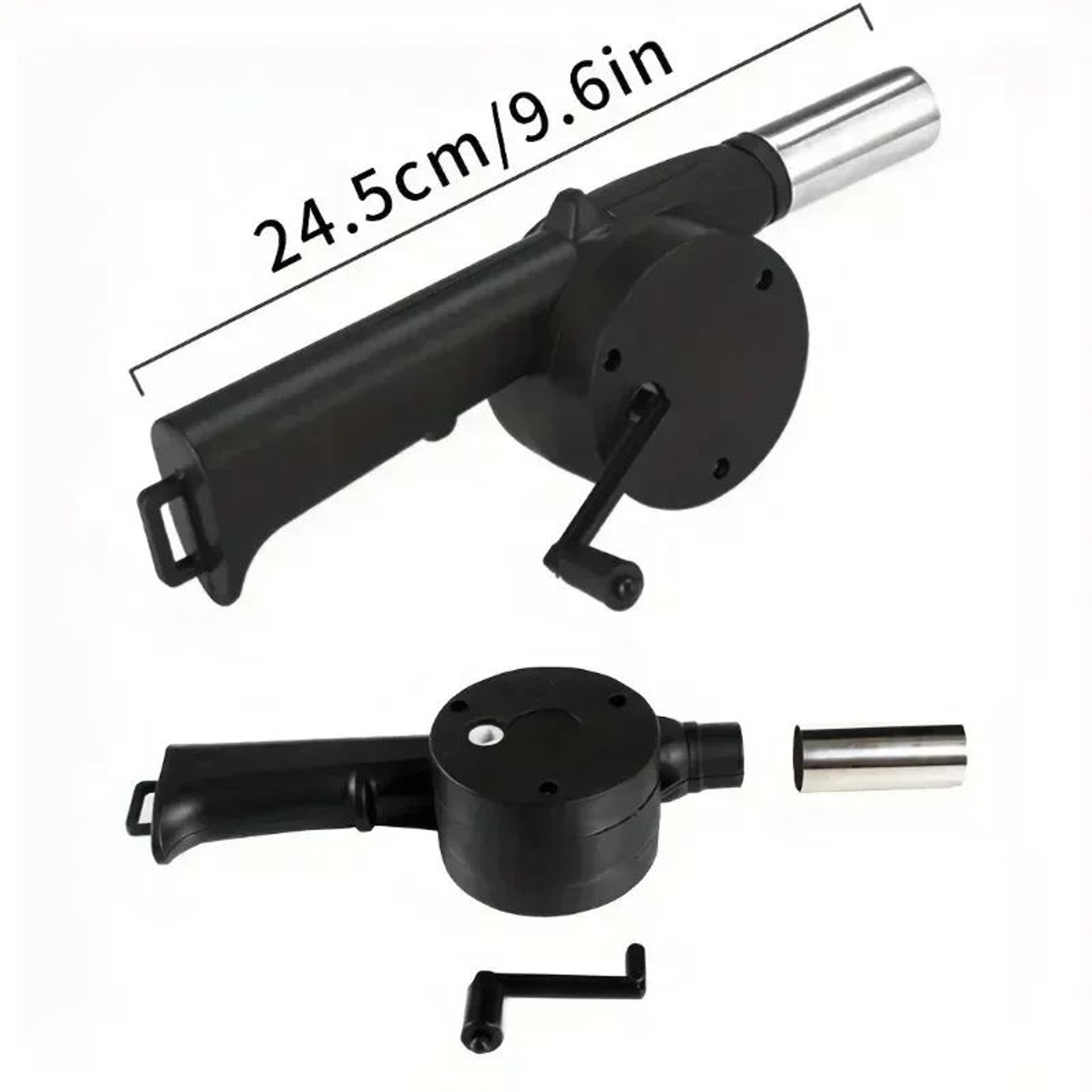 Portable Manual Hand Crank BBQ Fan Charcoal Fire Starter 5
