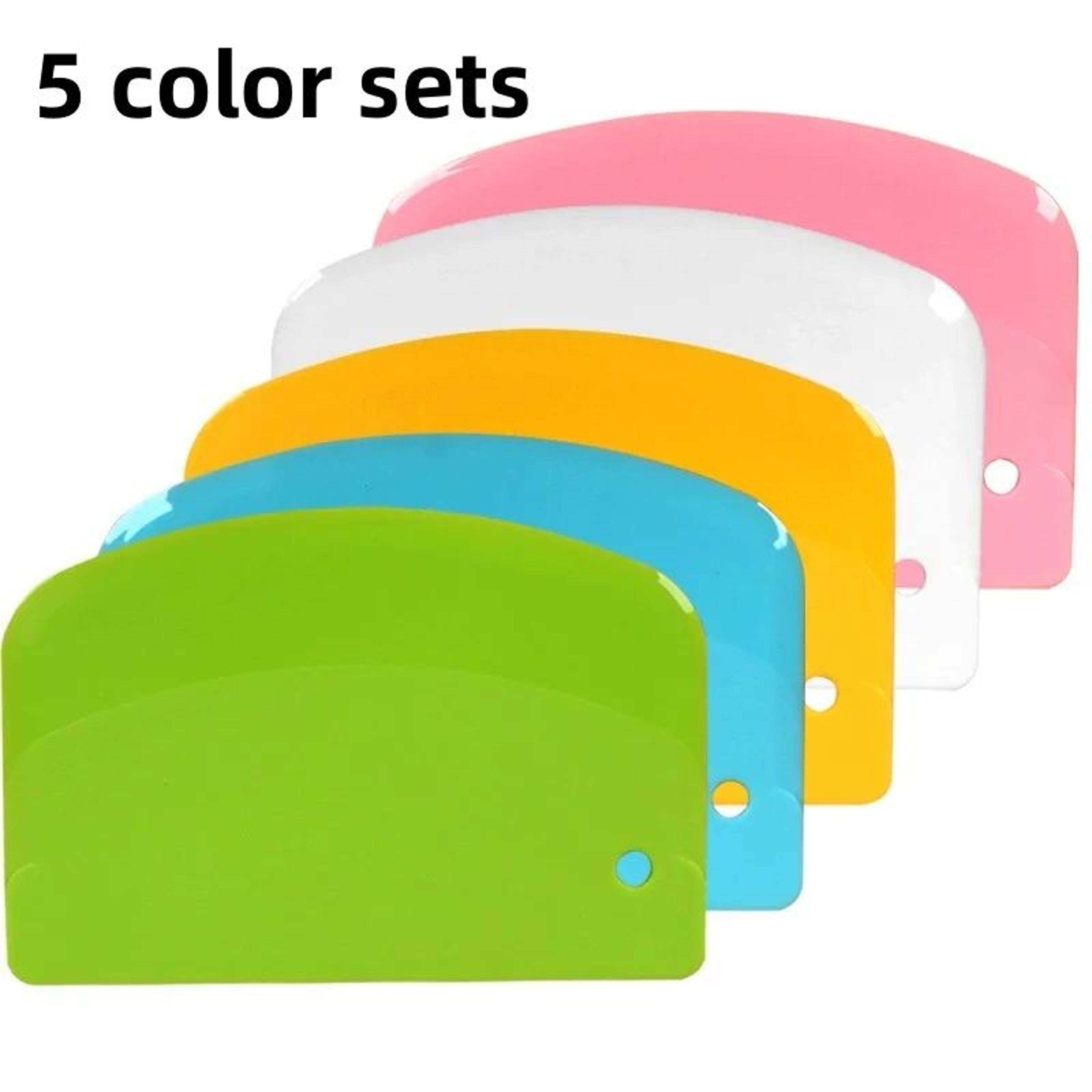 Plastic Dough Scraper And Cake Smoothing Tool 7