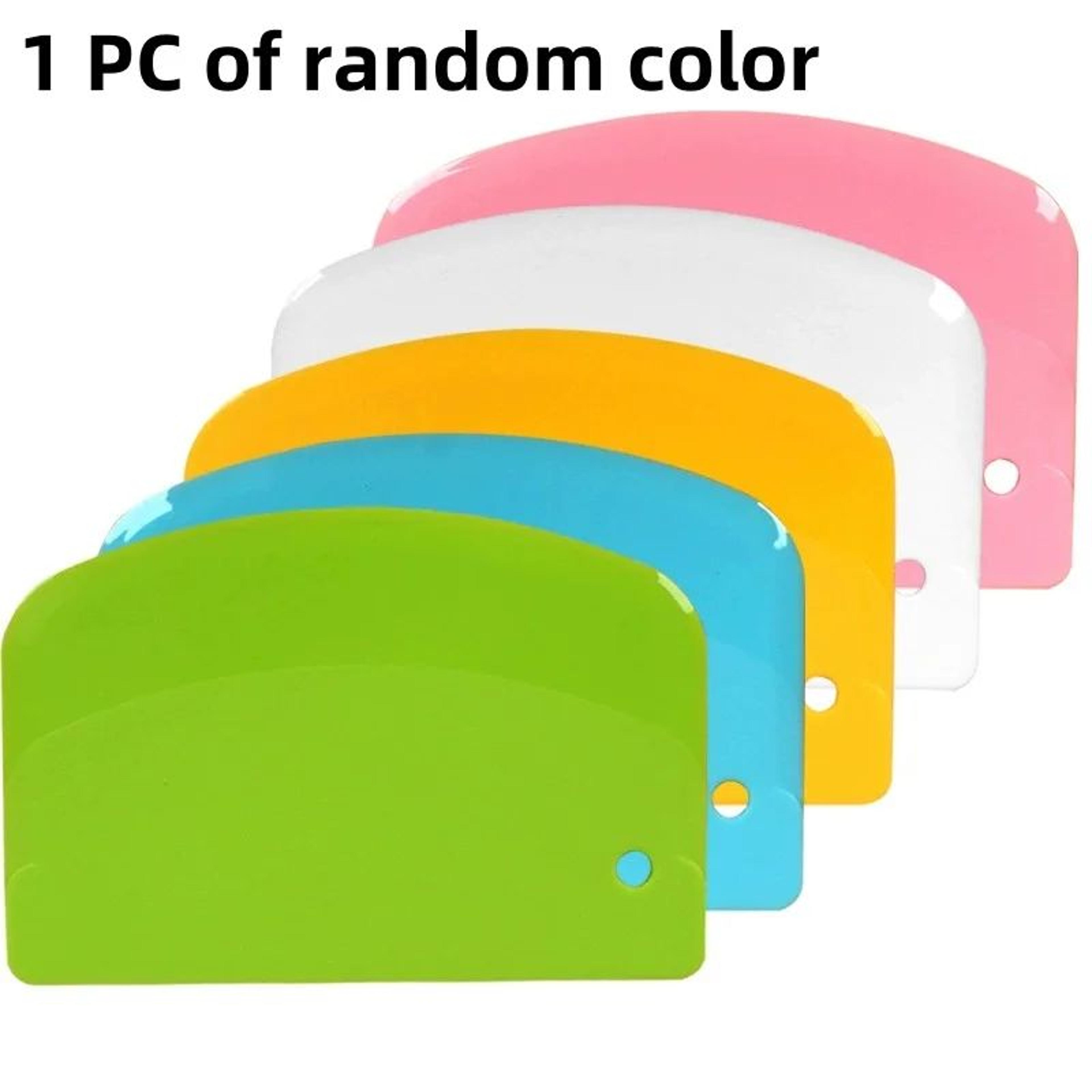 Plastic Dough Scraper And Cake Smoothing Tool 8