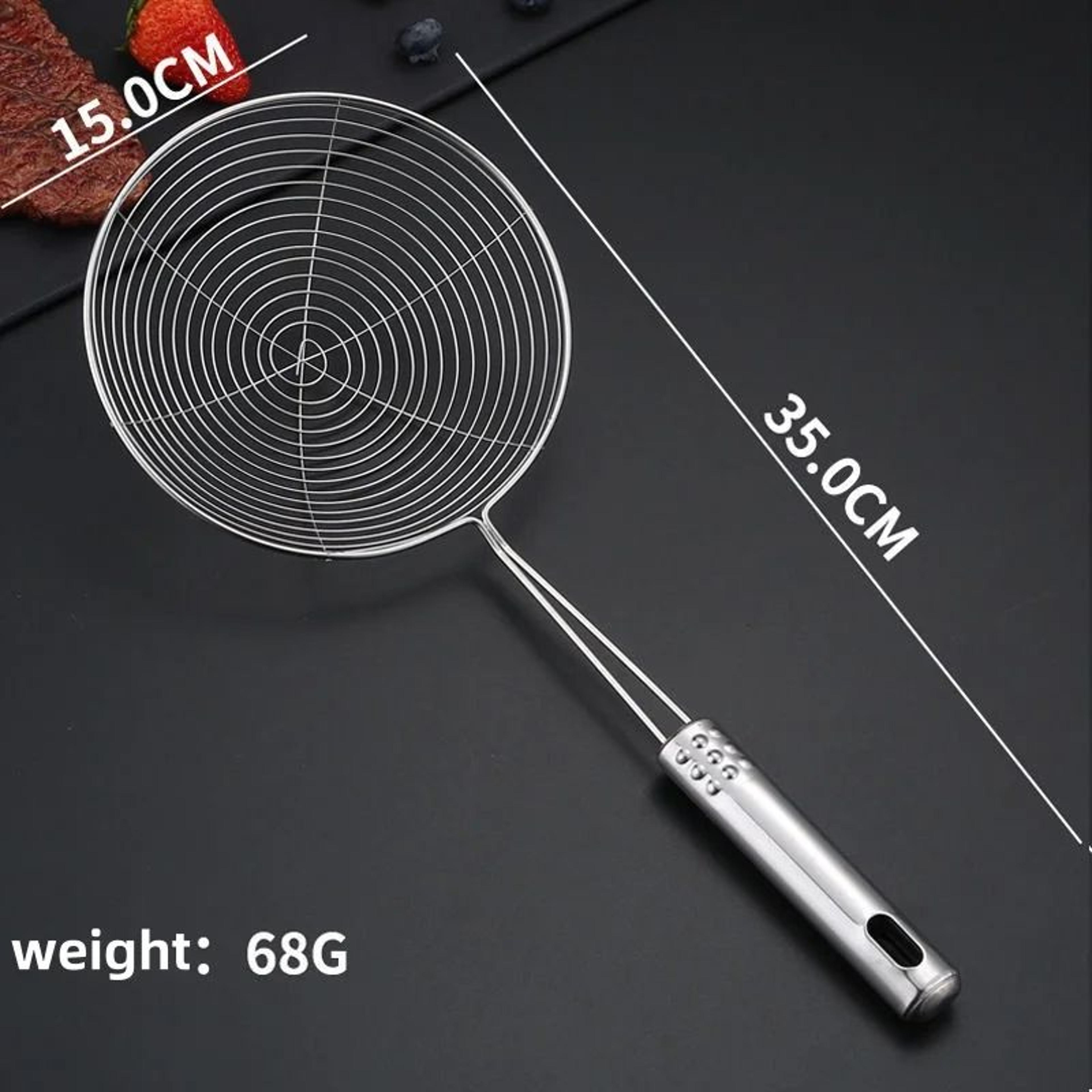 3 Size Stainless Steel Kitchen Strainer Set For Easy Draining And Cooking 7