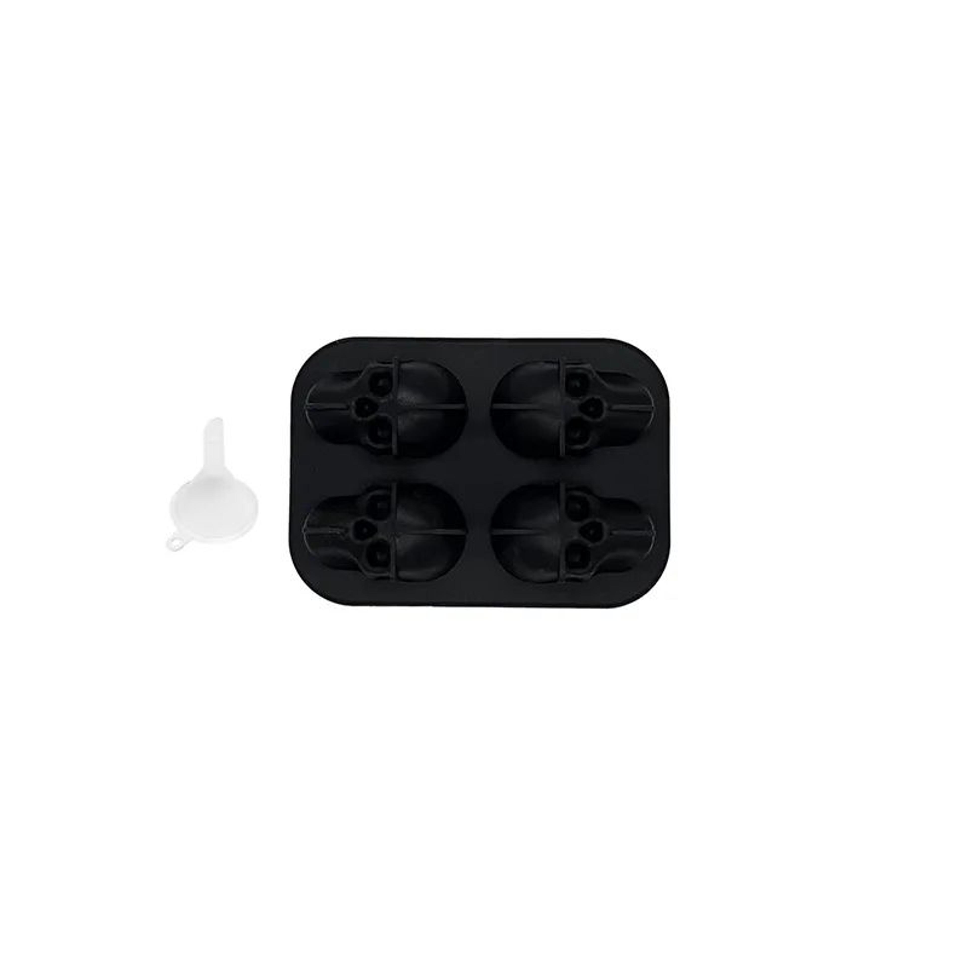 3D Skull Silicone Ice Cube Mold For Whiskey And Cocktails 7