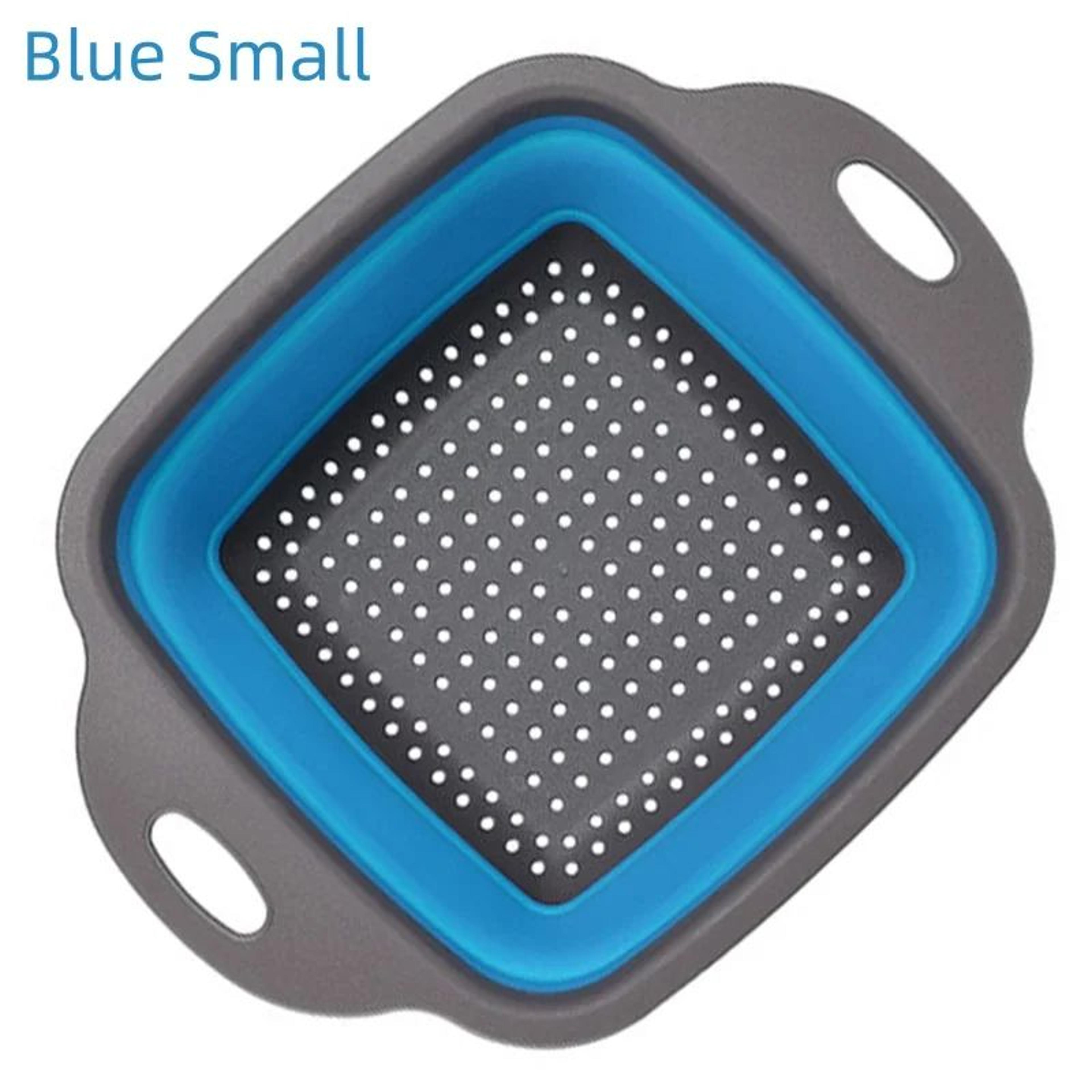 Space Saving Foldable Vegetable Washing Basket And Collapsible Colander 10