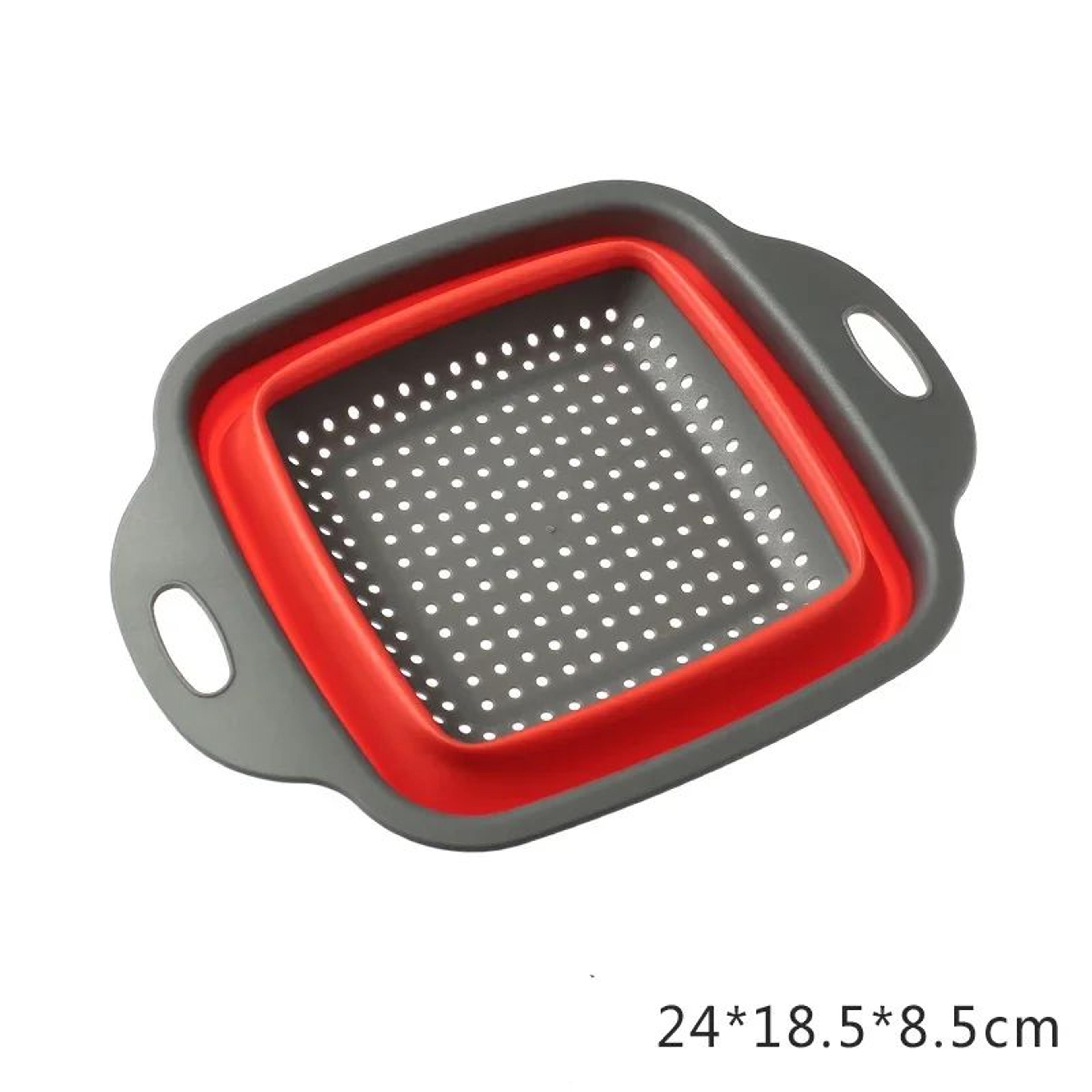 Space Saving Foldable Vegetable Washing Basket And Collapsible Colander 11