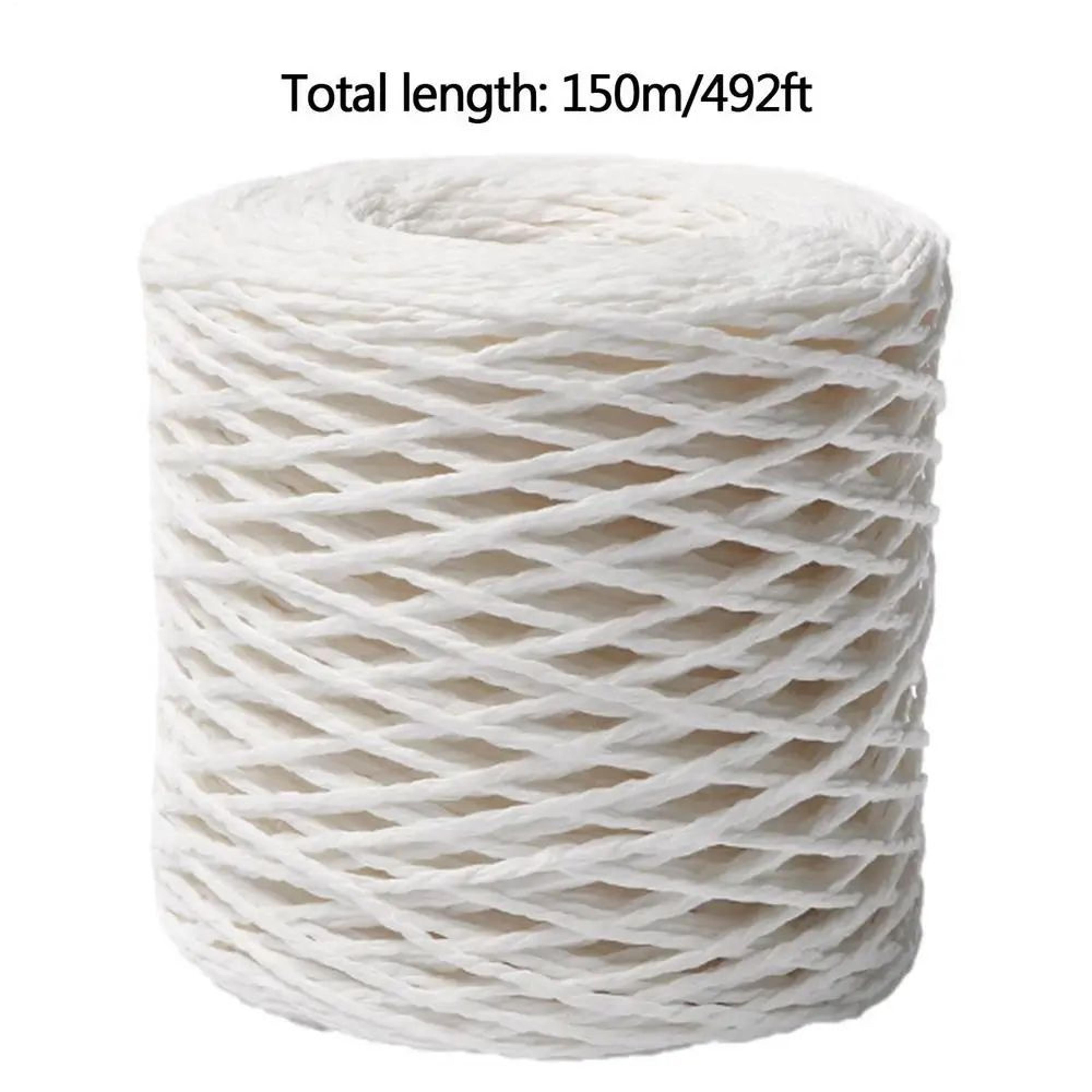 150m Natural Raffia Straw Yarn For Crochet Hats And Beach Bags 6