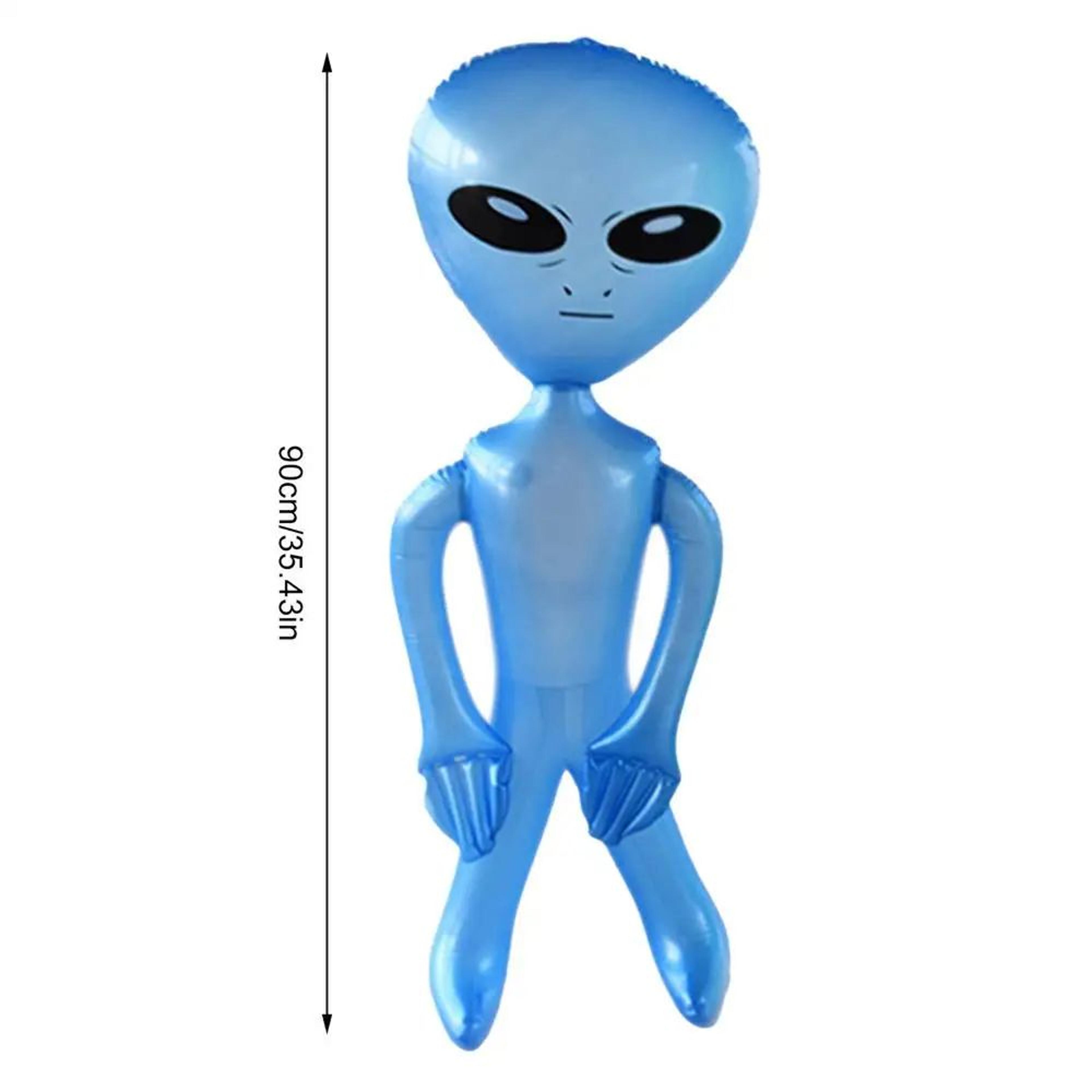 35 Inch Jumbo Inflatable Green Alien Halloween Decoration And Party Photo Prop 7