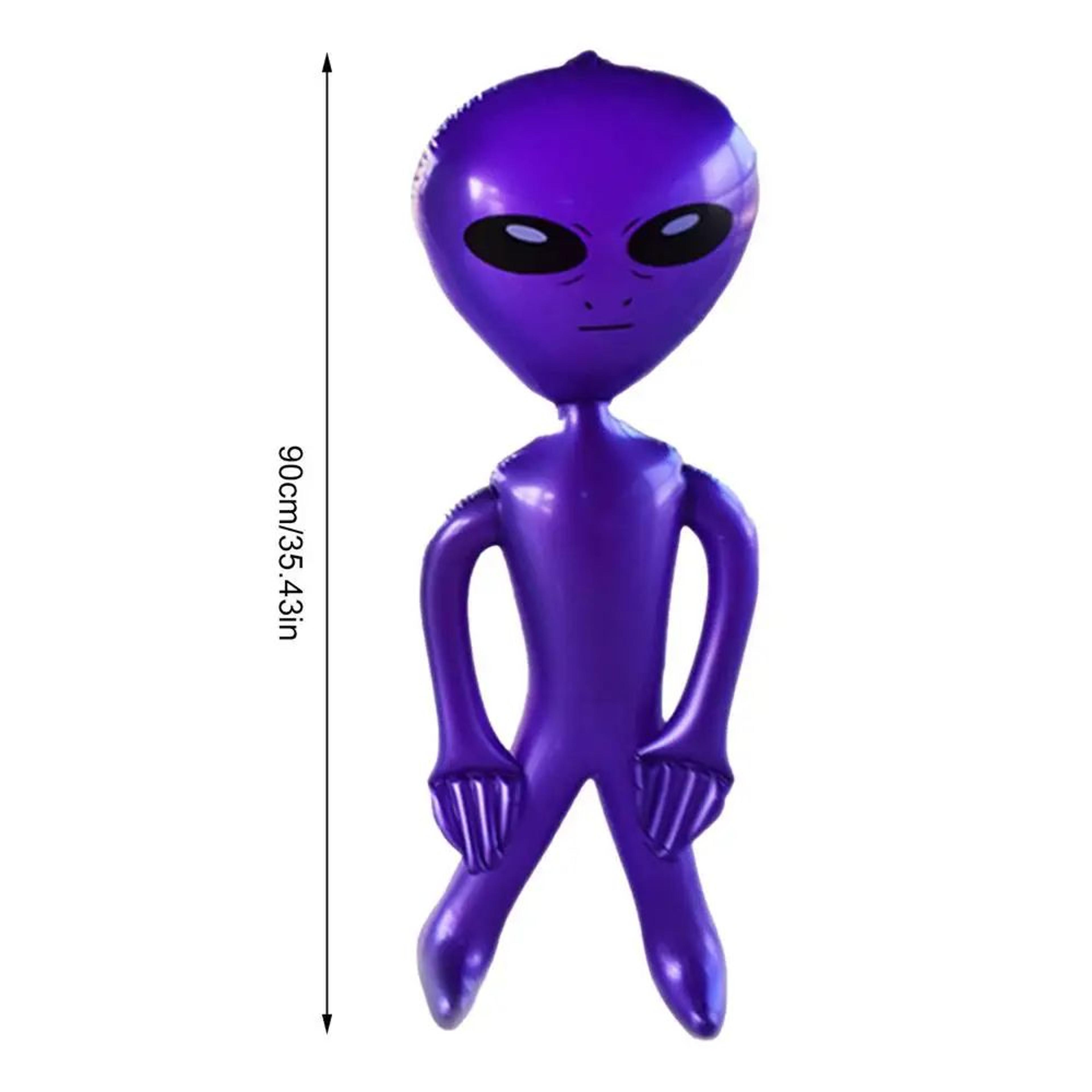 35 Inch Jumbo Inflatable Green Alien Halloween Decoration And Party Photo Prop 6