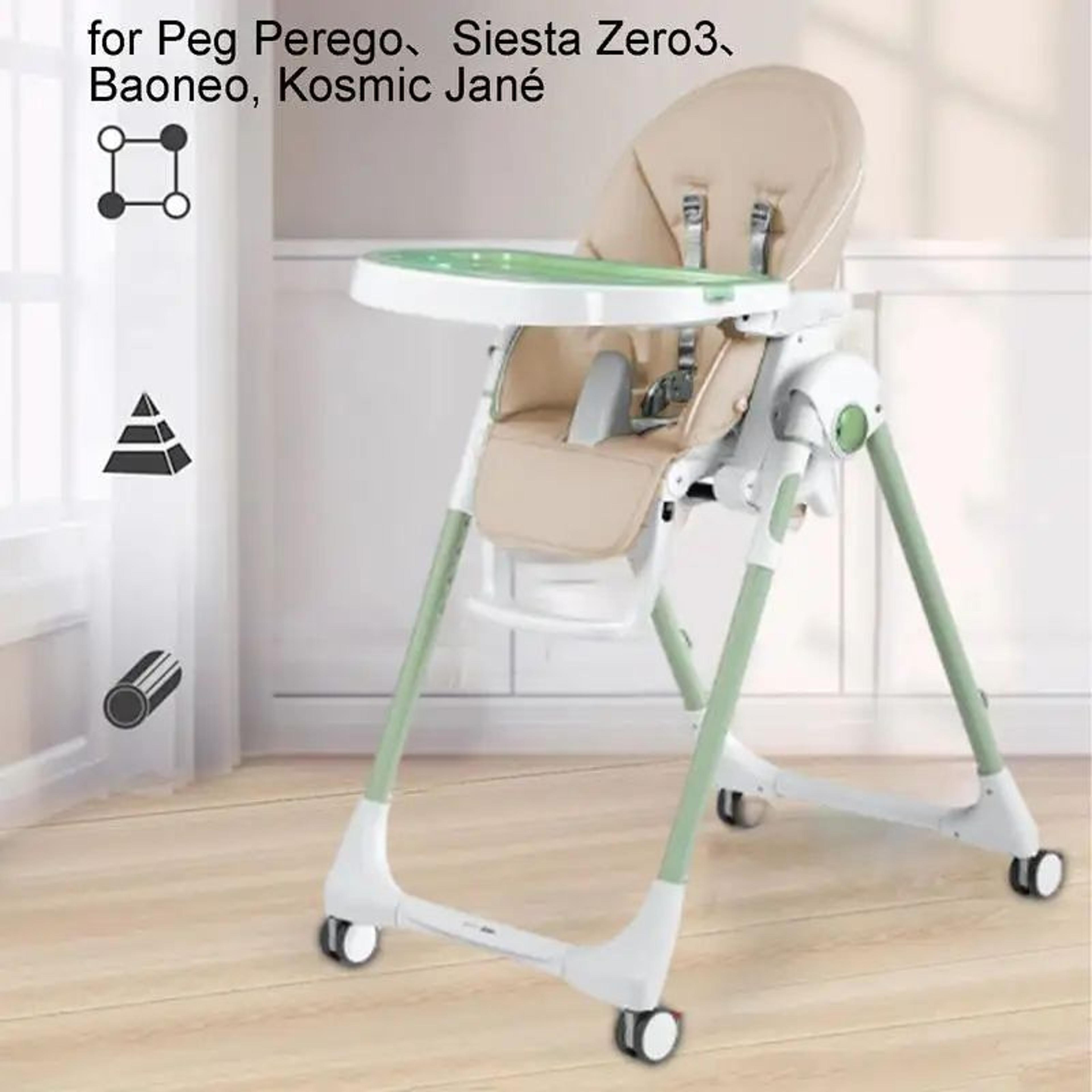 Soft PU Leather Baby High Chair Seat Cover Replacement 5
