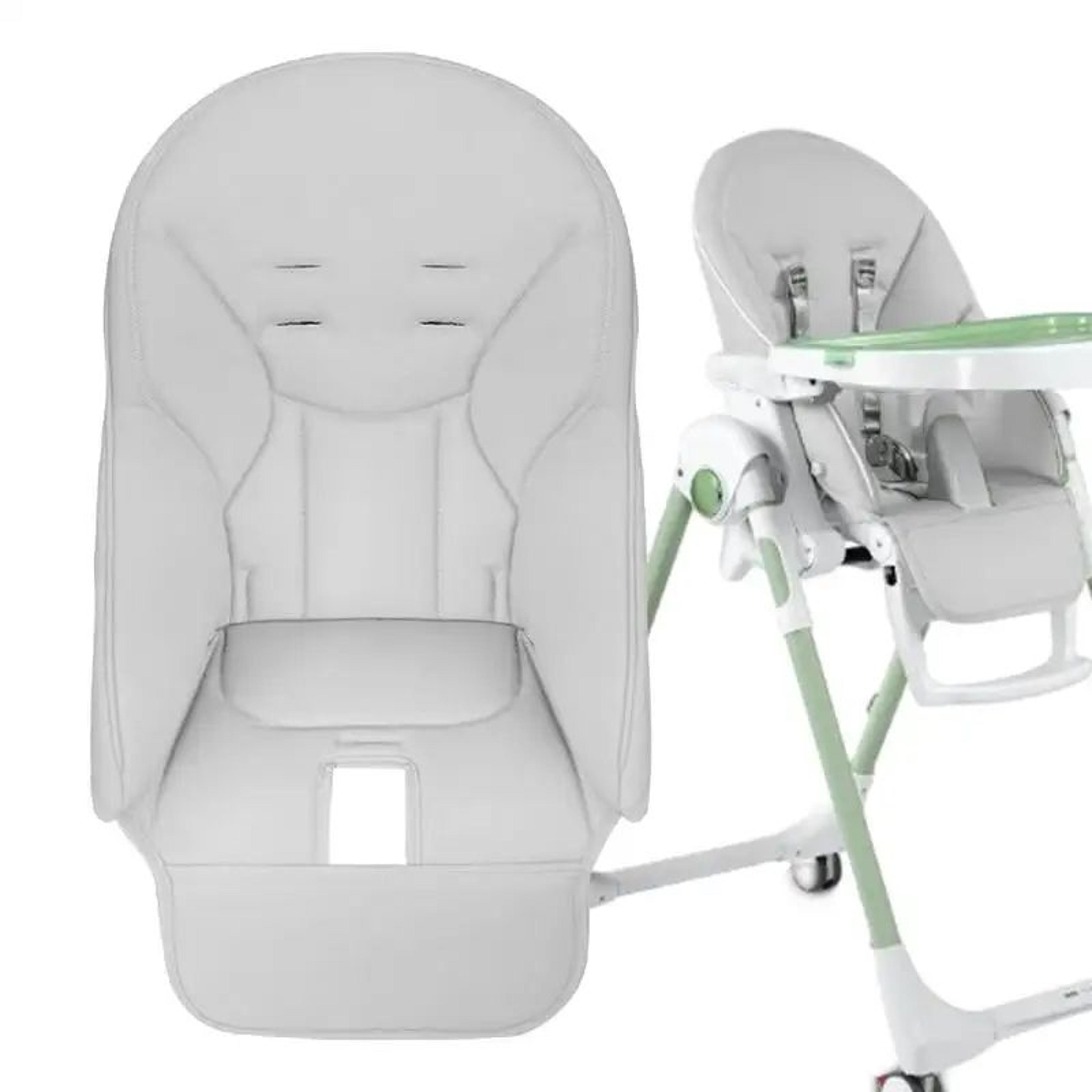 Soft PU Leather Baby High Chair Seat Cover Replacement 4