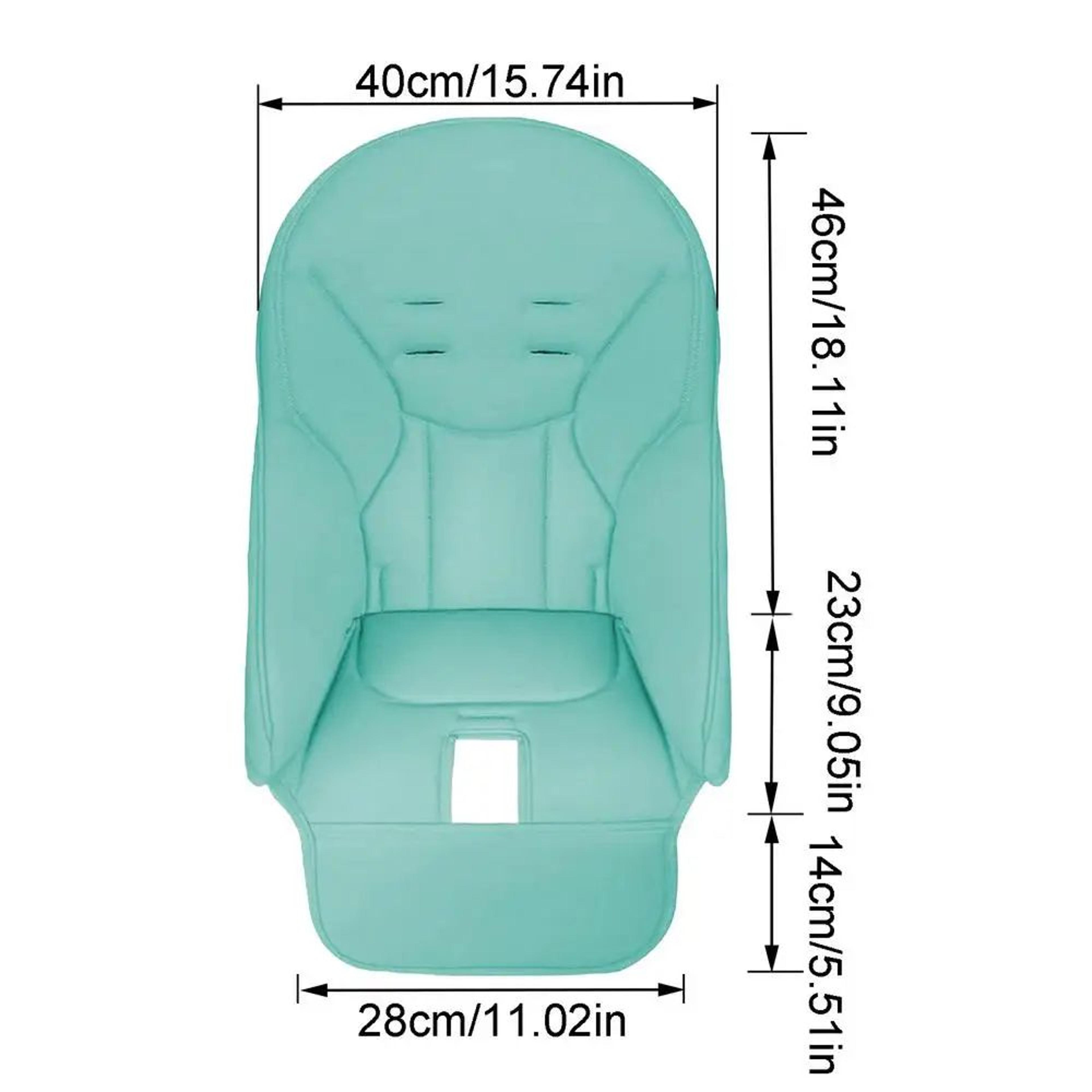 Soft PU Leather Baby High Chair Seat Cover Replacement 11