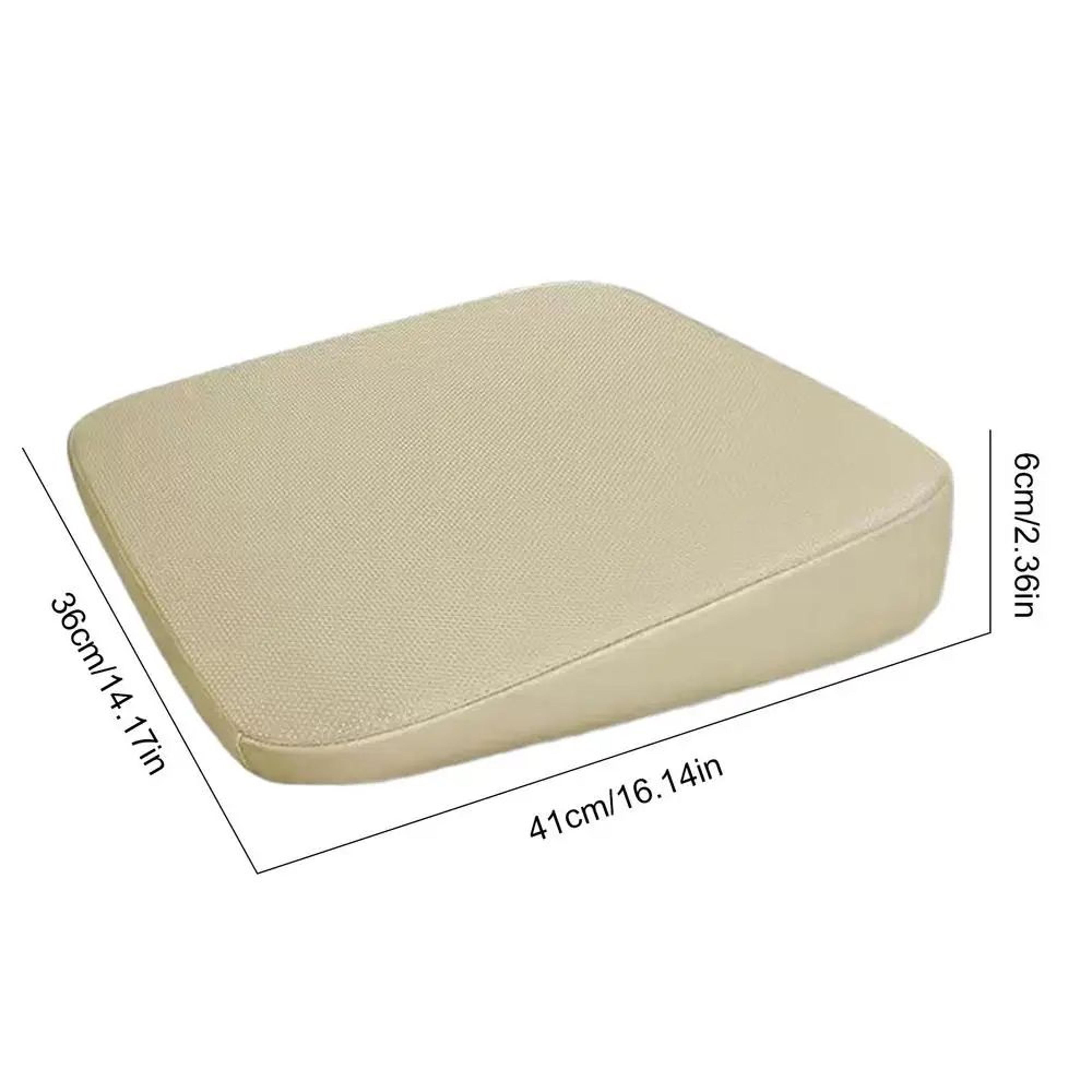 Universal Wedge Car Seat Cushion For Comfortable Driving And Added Height 5