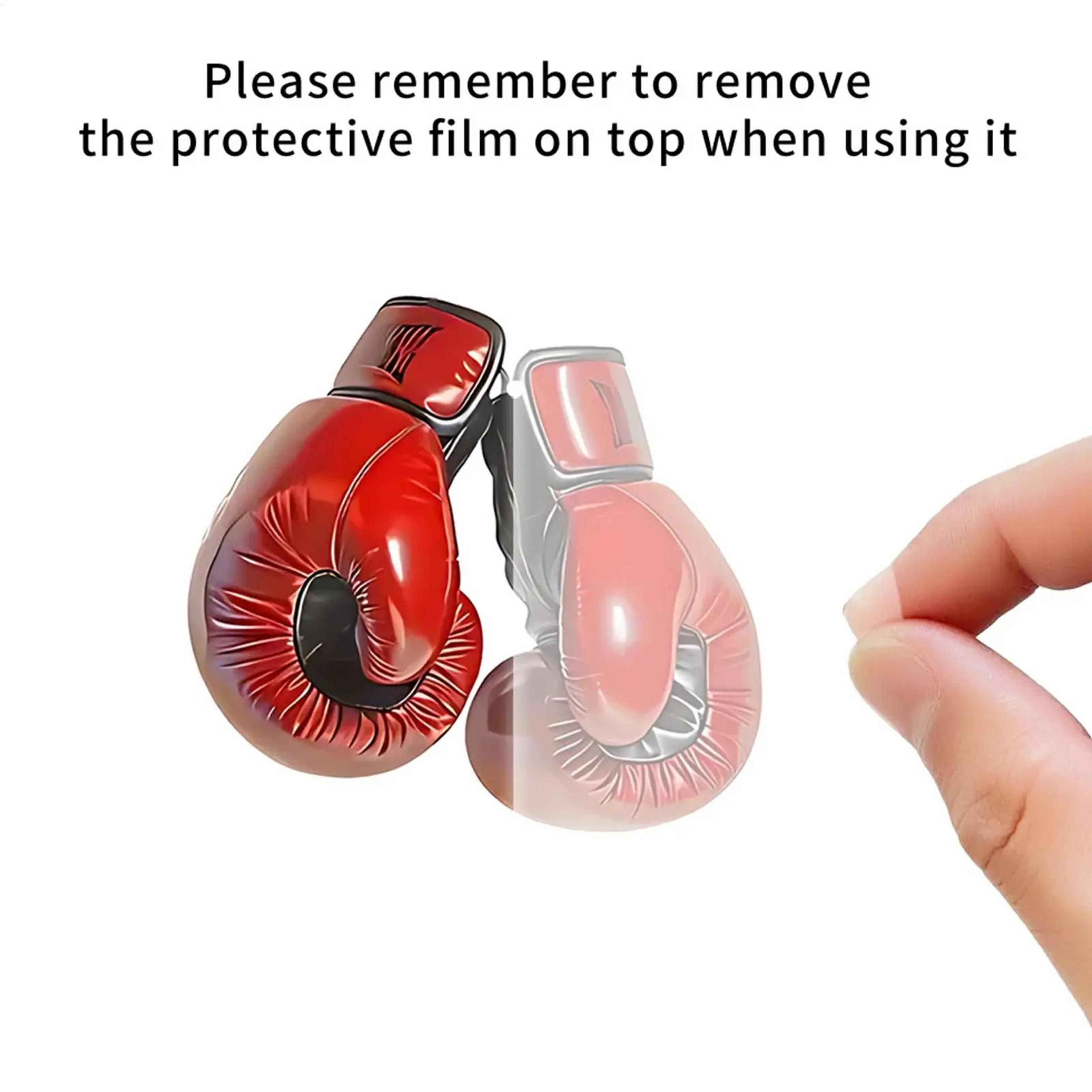 2D Acrylic Boxing Gloves Keychain Sports Bag Charm 1