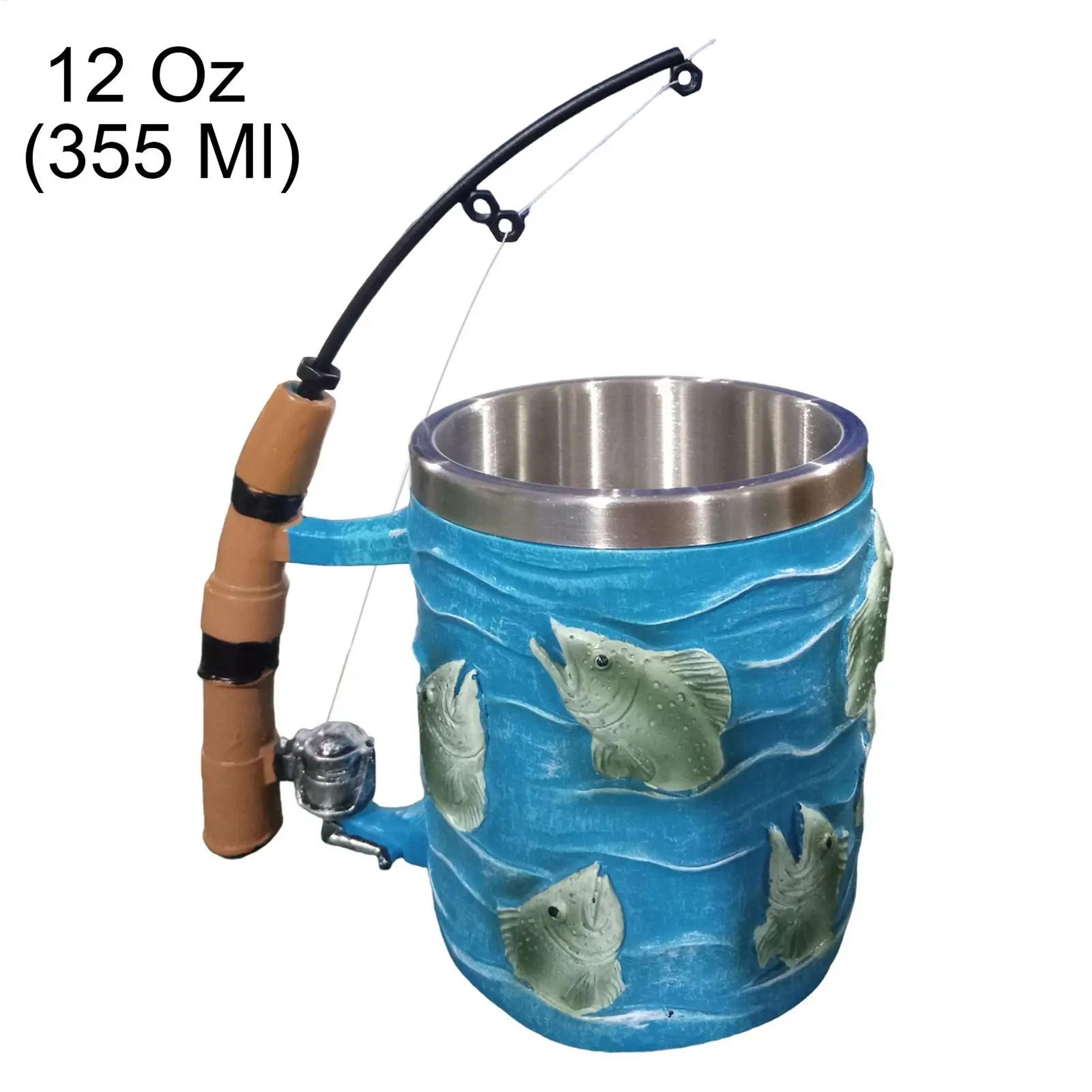 Fishing Theme Resin Coffee Mug For Hot And Cold Drinks 2