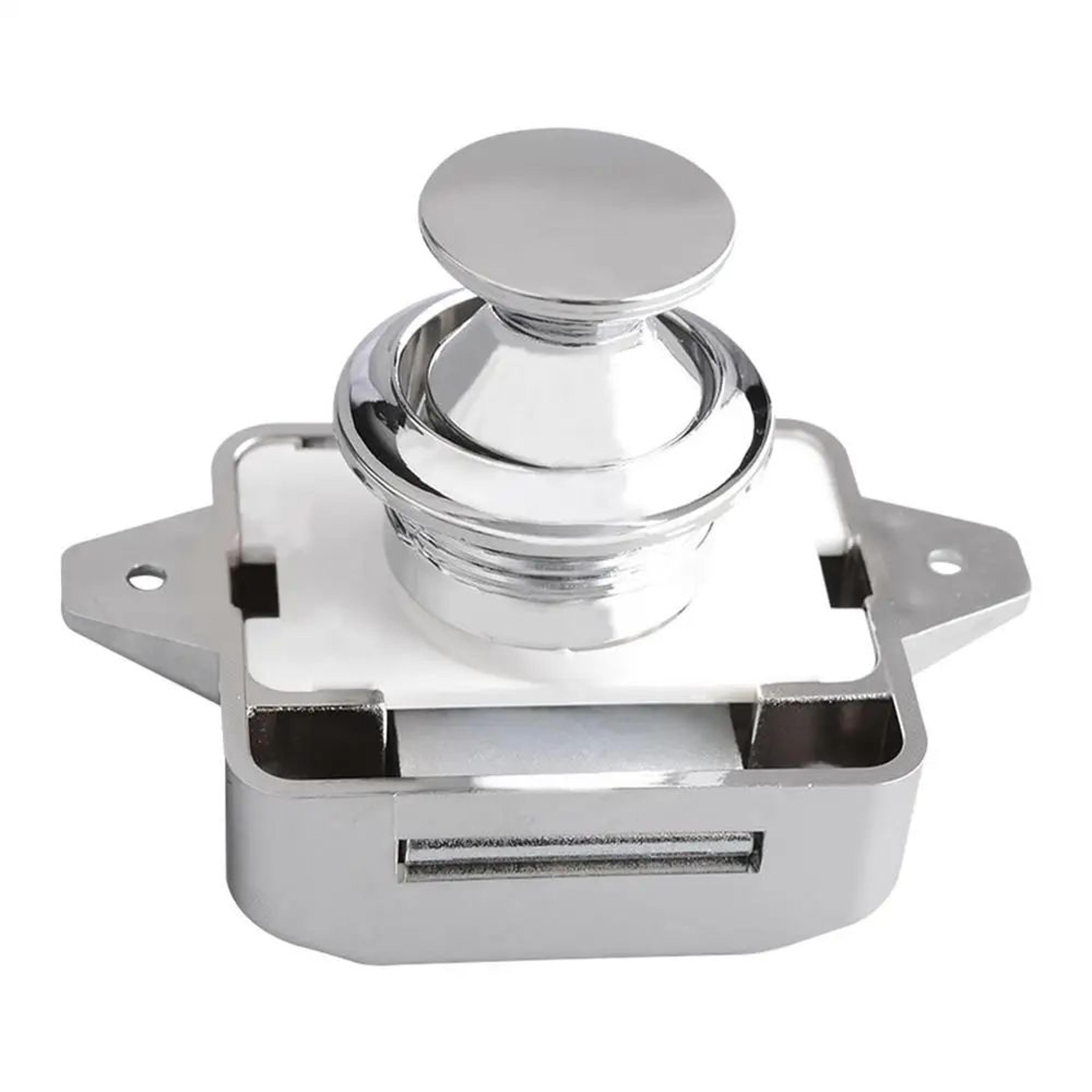 RV Cabinet Push Button Lock Keyless Drawer And Door Latch 7