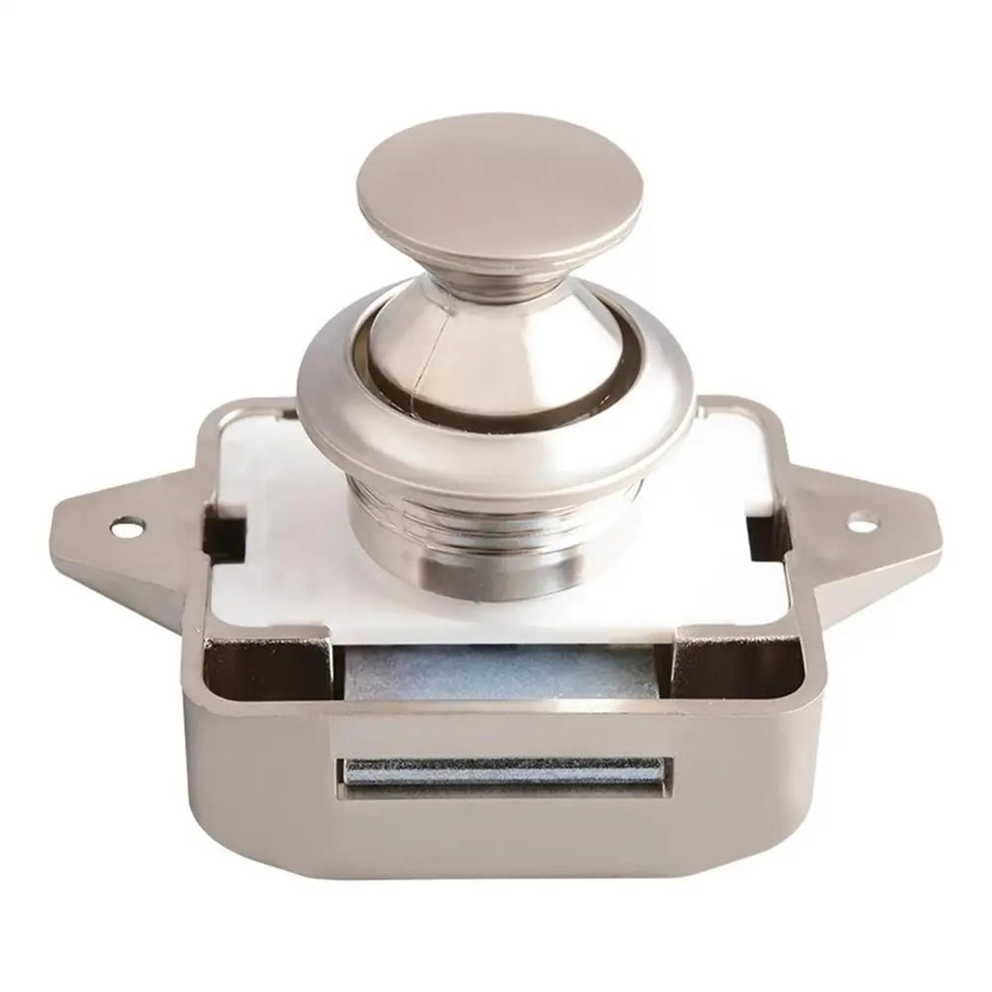 RV Cabinet Push Button Lock Keyless Drawer And Door Latch 6