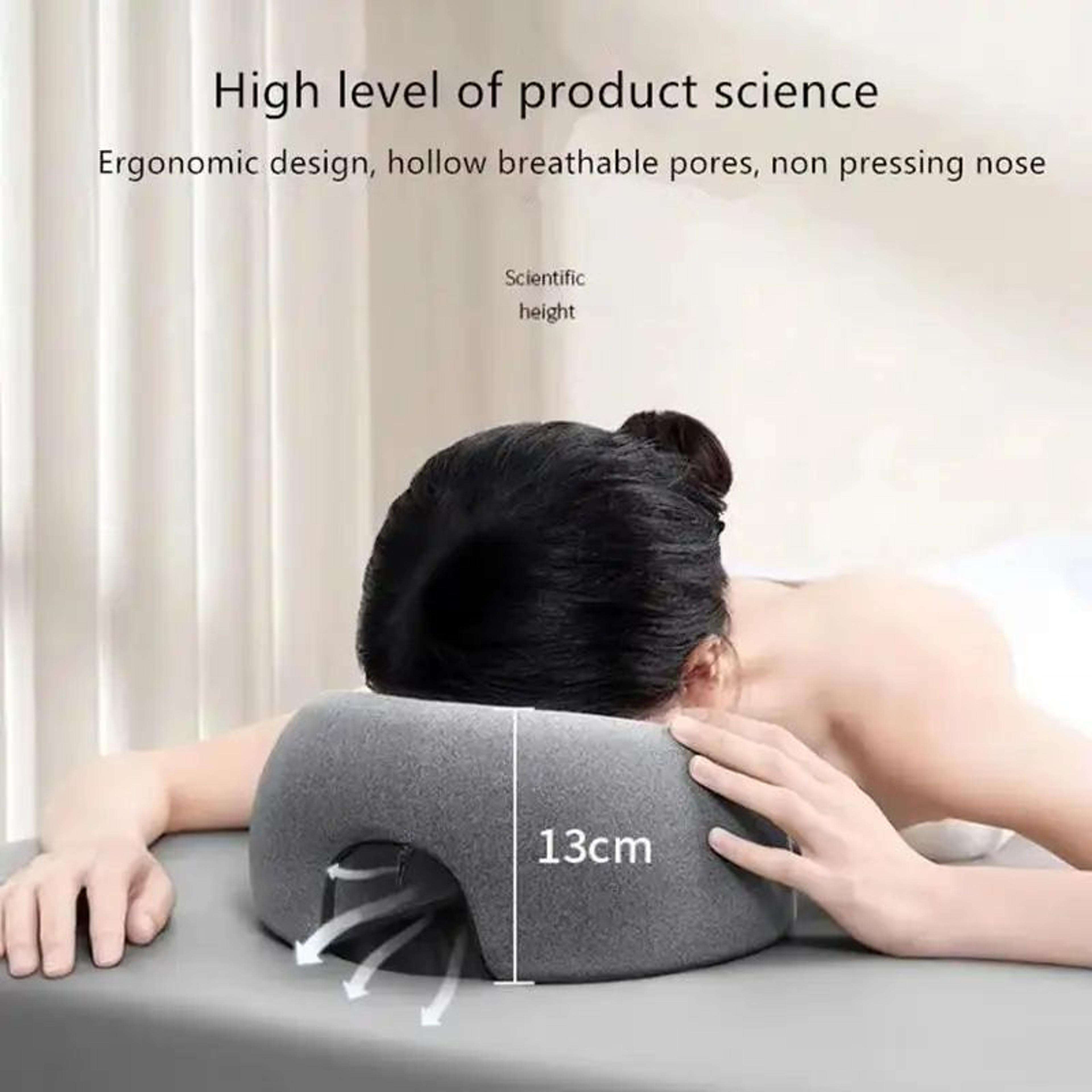 Ergonomic Memory Foam Face Rest Pillow For Massage And Salon Comfort 3