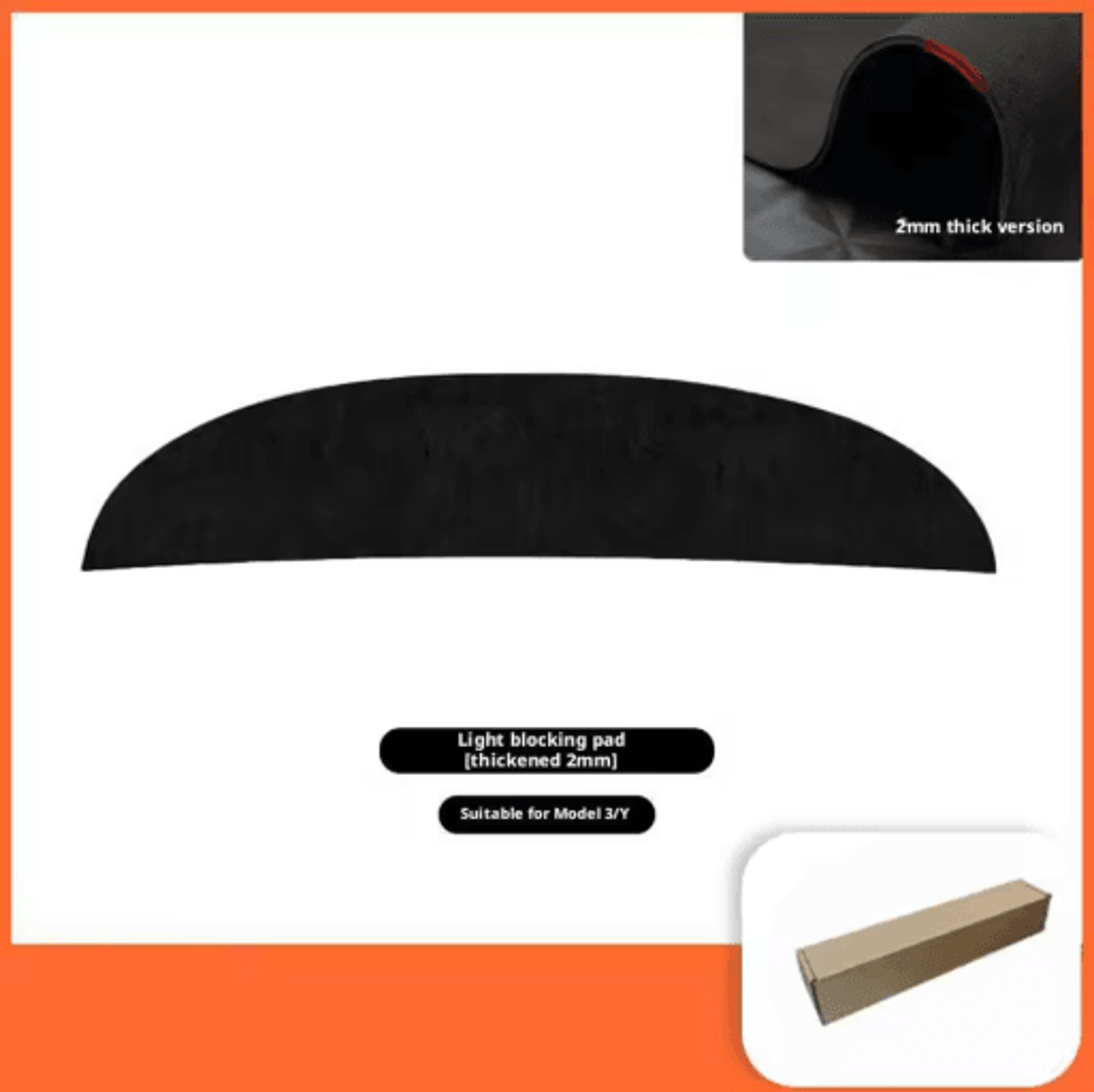 Suede Dashboard Cover For Tesla Model 3 And Model Y Anti UV Non Slip Dash Mat Interior Accessory 2