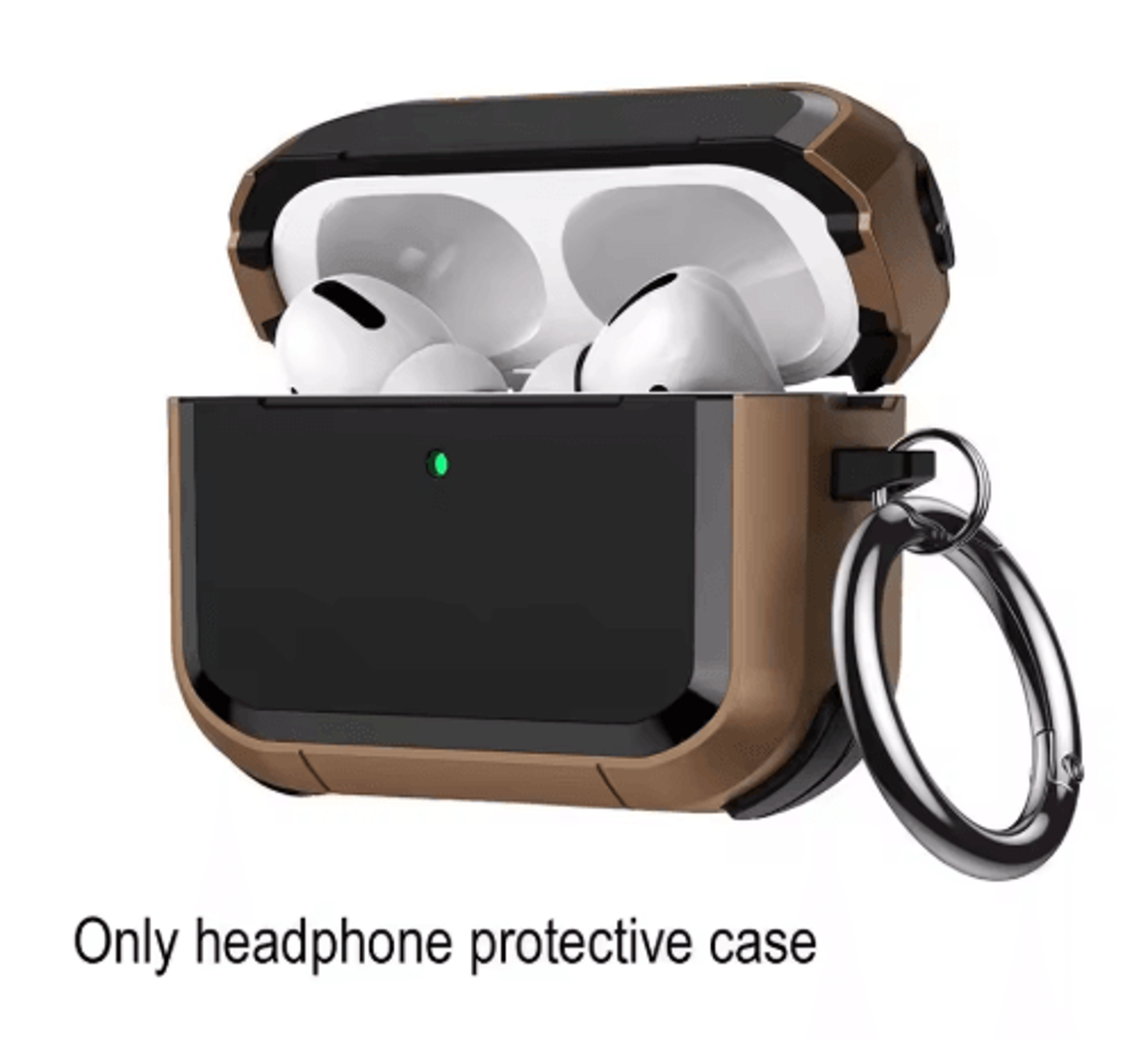 AirPods Pro 3rd Generation Case Cover Anti Slip Shockproof Protective Case With Keychain 2