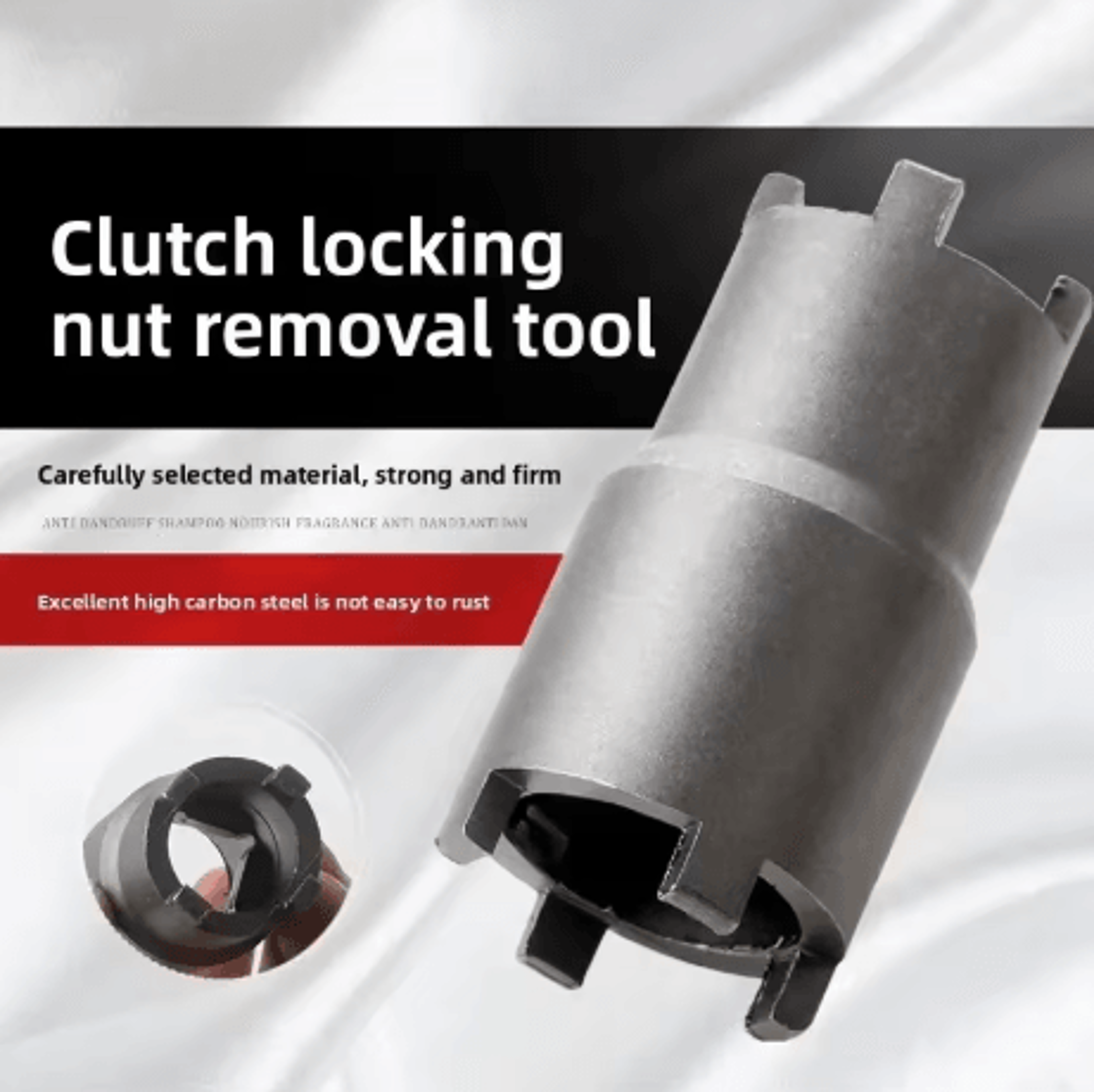 professional clutch nut wrench 20 and 24mm chrome vanadium steel tool for gy6 and pit bike maintenance