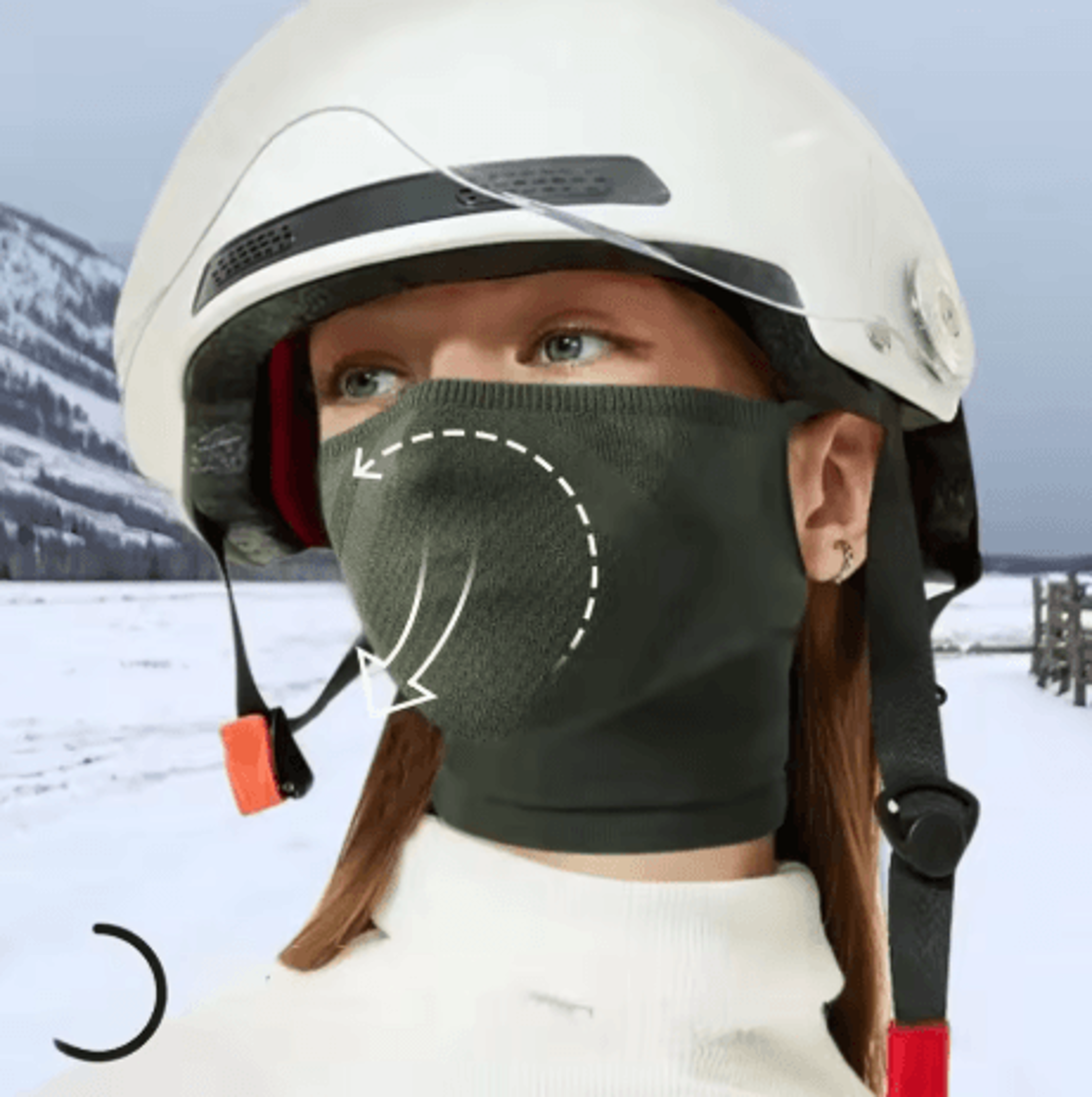 Breathable Sport Bandana Neck Gaiter Sun Protection Cycling Face Cover For Men 10
