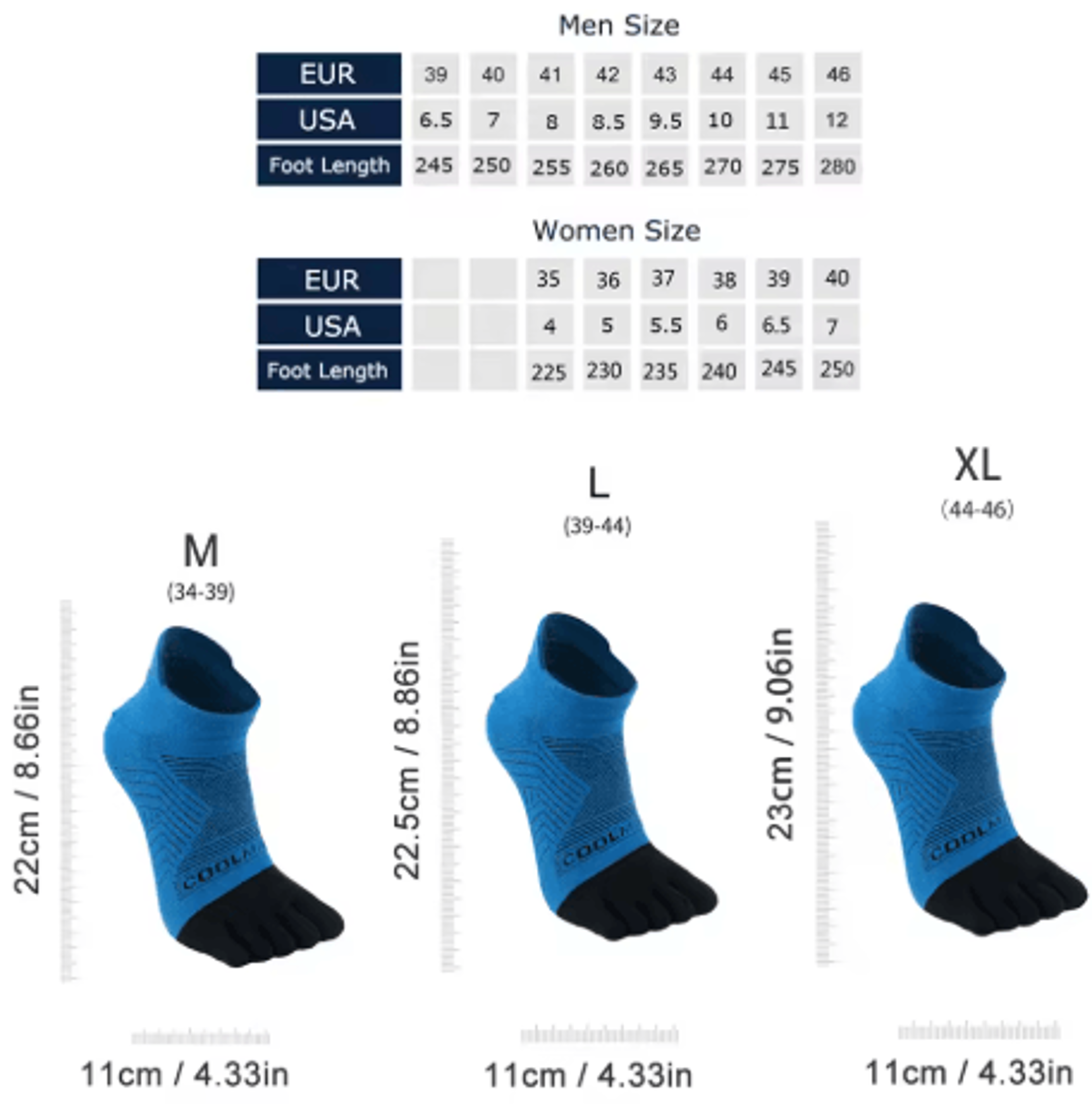 Five Finger Running Socks Summer Thin Breathable Quick Dry Sports Socks For Off Road Training 9