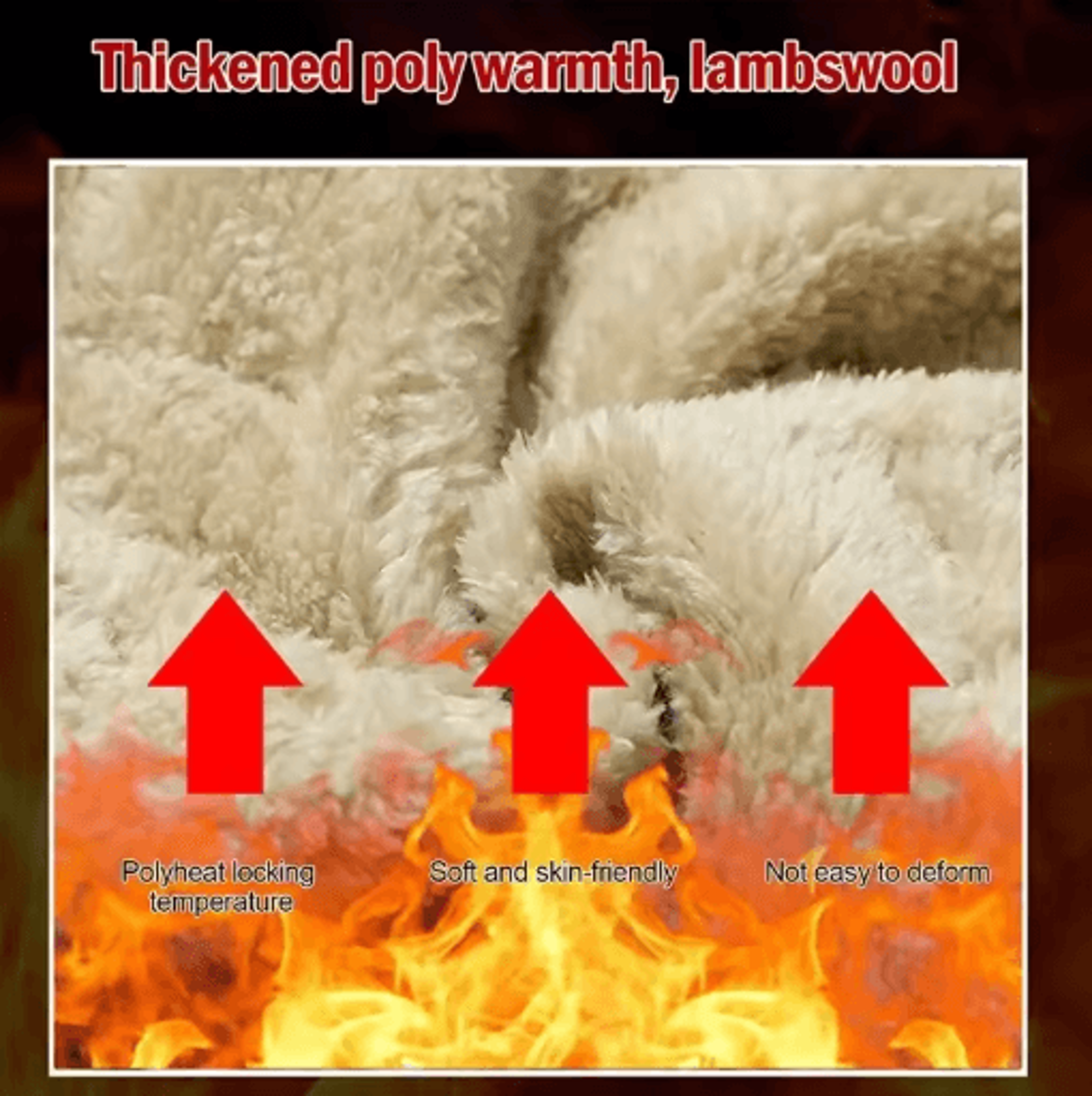 Womens Plush Fleece Lined Sweatpants Waterproof Windproof Thermal Straight Leg Pants 6