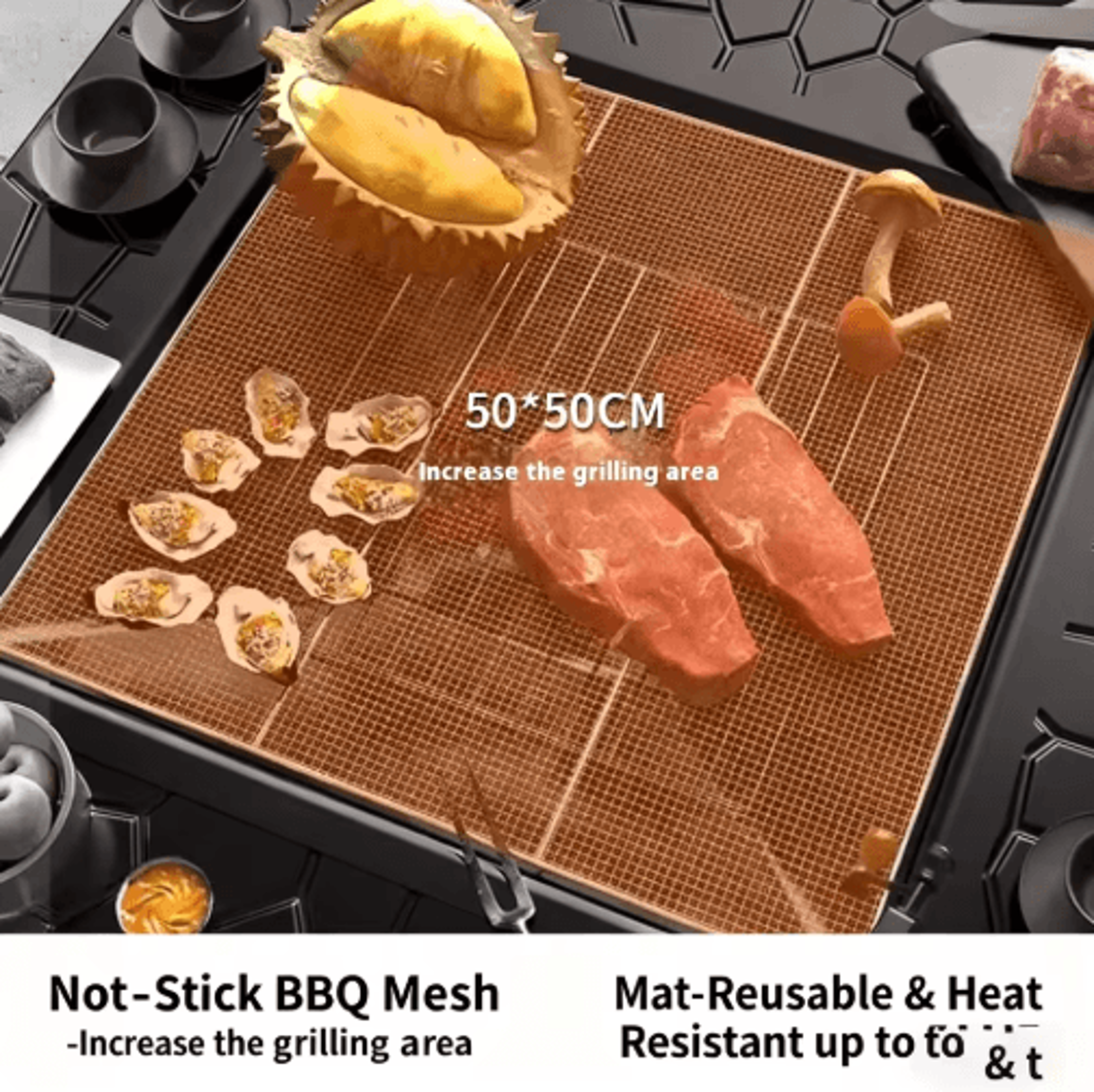 Outdoor Stove Grill Set Tea Brewing And Barbecue Heating Table With Grill Rack 18