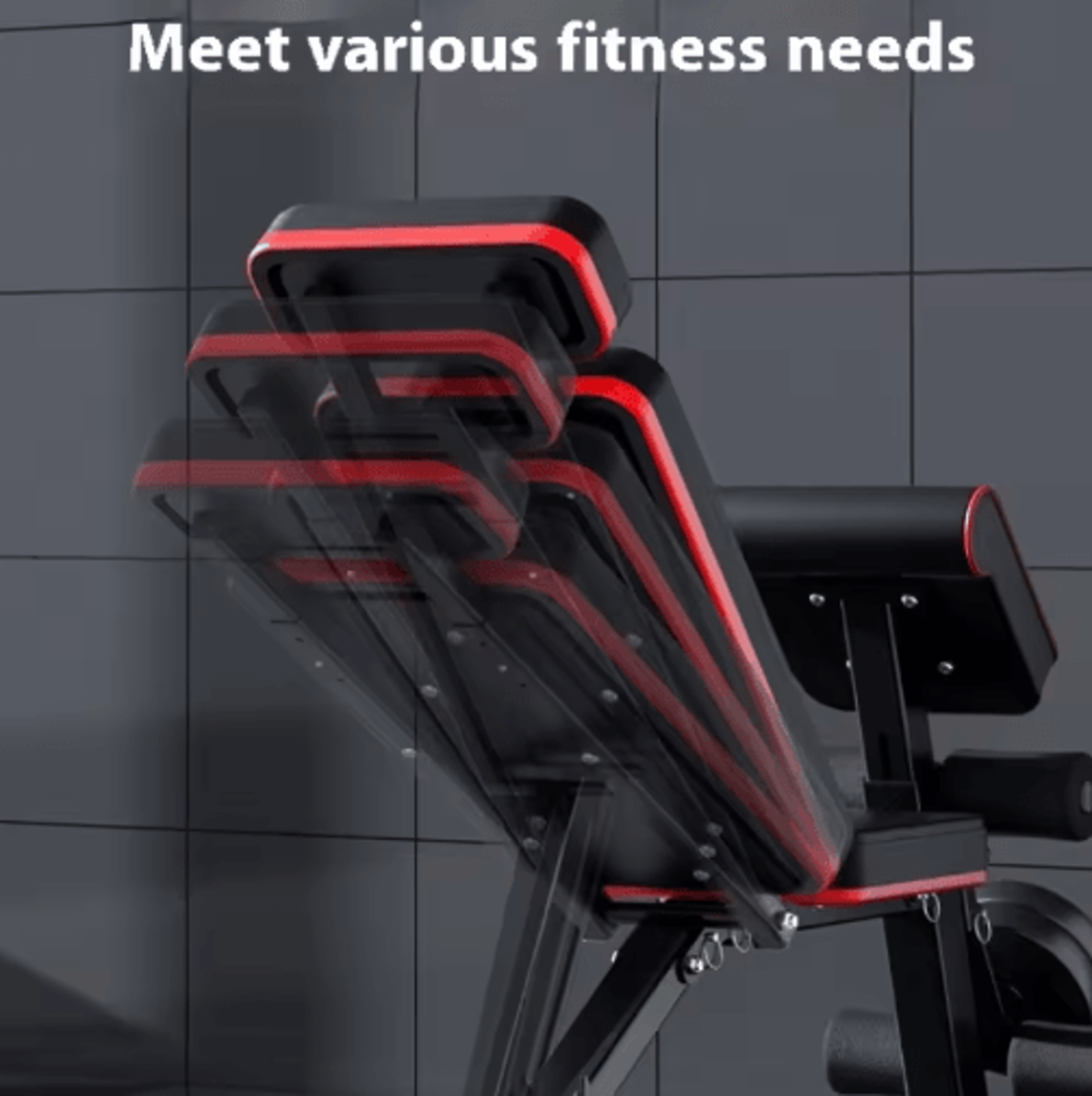 multifunctional dumbbell bench home fitness flat bench press chair