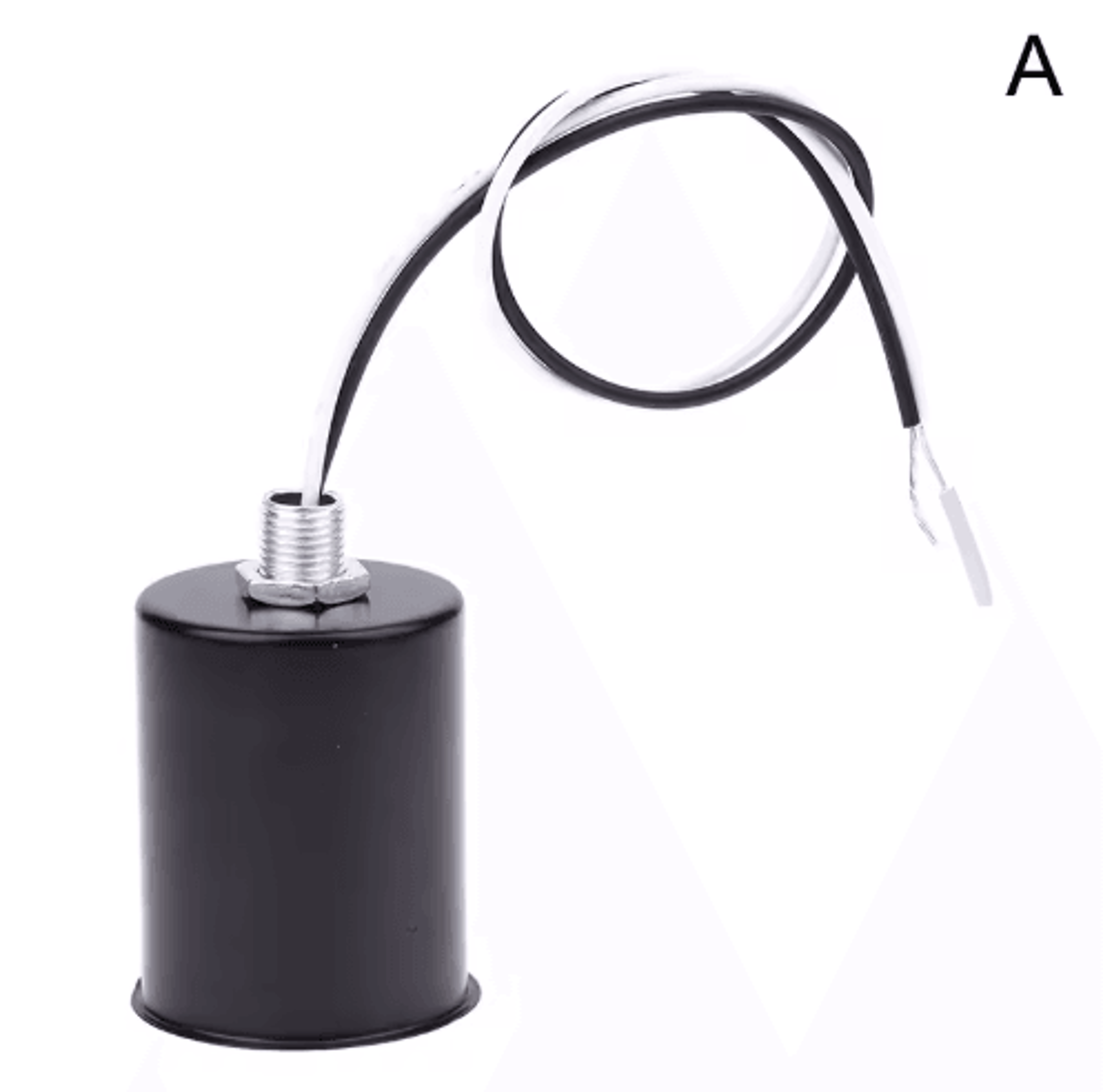 E27 Ceramic Screw Light Socket Round LED Filament Lamp Holder For Indoor Use 6